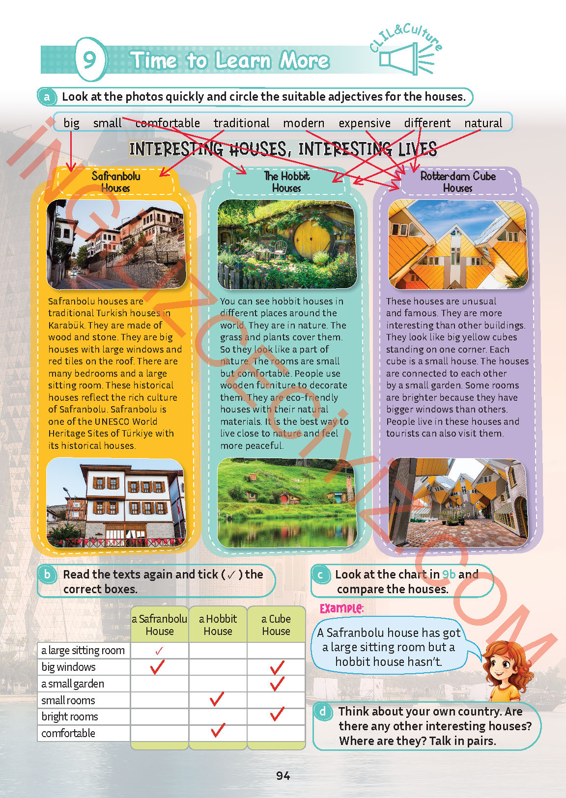 5. Sınıf Meb Yayınları İngilizce Ders Kitabı Sayfa 95 Cevapları