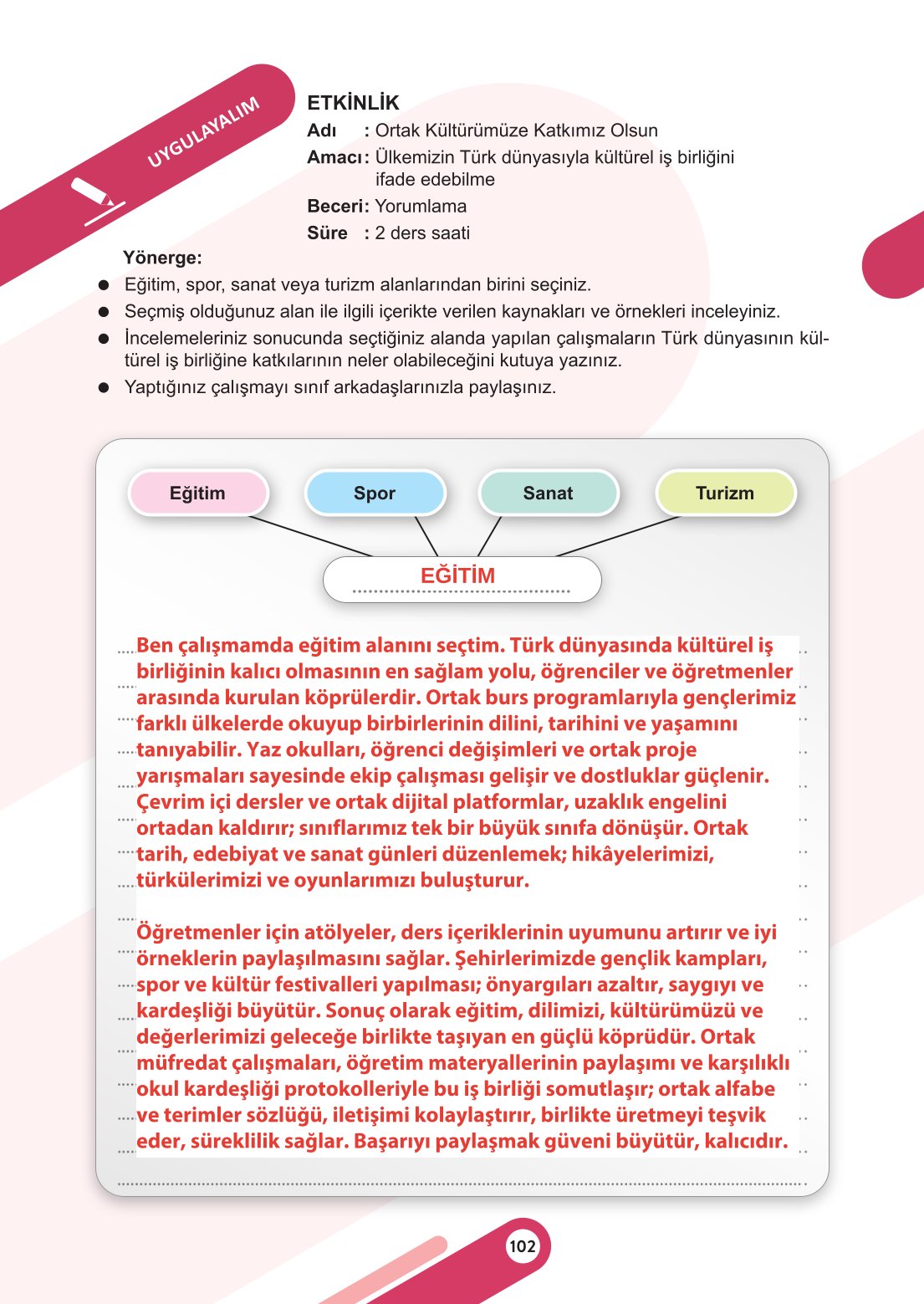 6. Sınıf Meb Yayınları Sosyal Bilgiler Ders Kitabı Sayfa 102 Cevapları 6. Sınıf Meb Yayınları Sosyal Bilgiler Ders Kitabı Sayfa 102 Cevapları