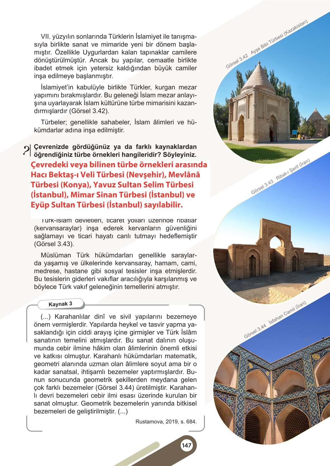 6. Sınıf Meb Yayınları Sosyal Bilgiler Ders Kitabı Sayfa 147 Cevapları 6. Sınıf Meb Yayınları Sosyal Bilgiler Ders Kitabı Sayfa 147 Cevapları