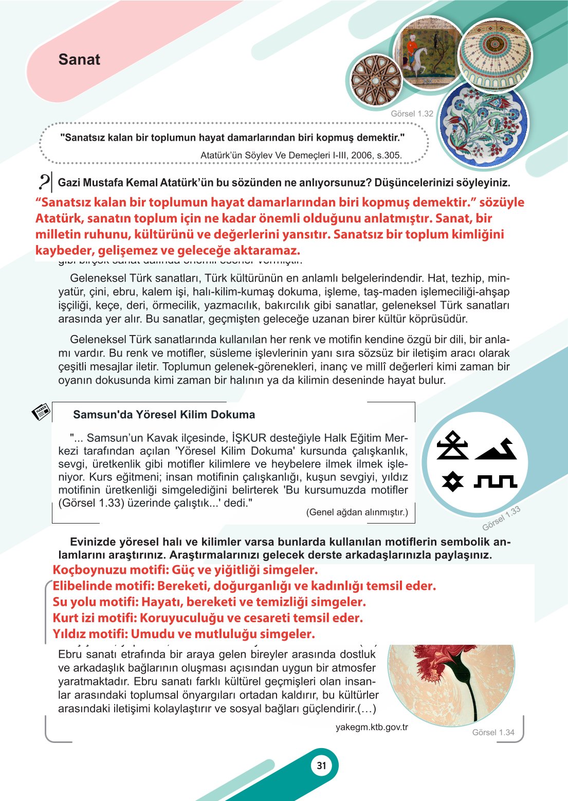 6. Sınıf Meb Yayınları Sosyal Bilgiler Ders Kitabı Sayfa 31 Cevapları 6. Sınıf Meb Yayınları Sosyal Bilgiler Ders Kitabı Sayfa 31 Cevapları
