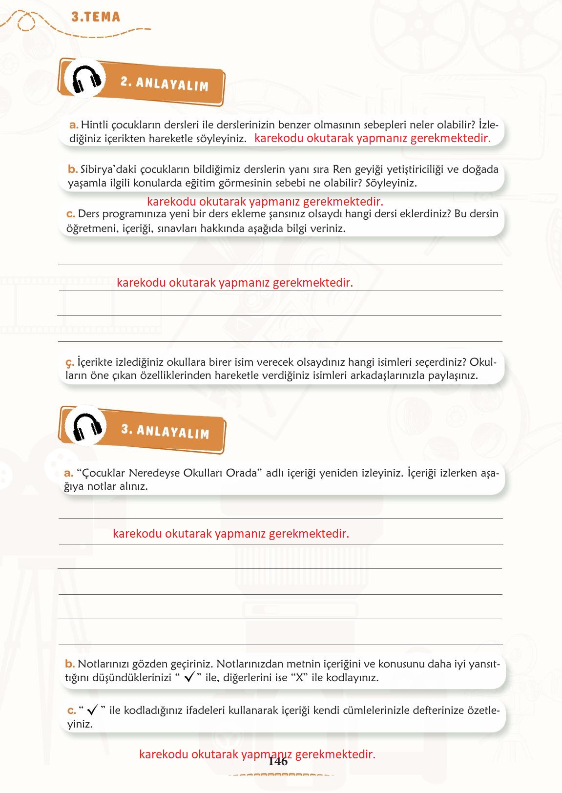 6. Sınıf Meb Yayınları Türkçe Ders Kitabı Sayfa 147 Cevapları 6. Sınıf Meb Yayınları Türkçe Ders Kitabı Sayfa 147 Cevapları