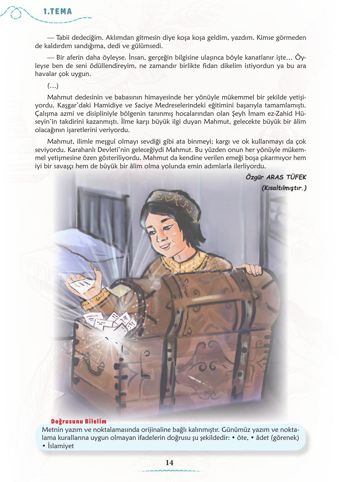 6. Sınıf Meb Yayınları Türkçe Ders Kitabı Sayfa 15 Cevapları