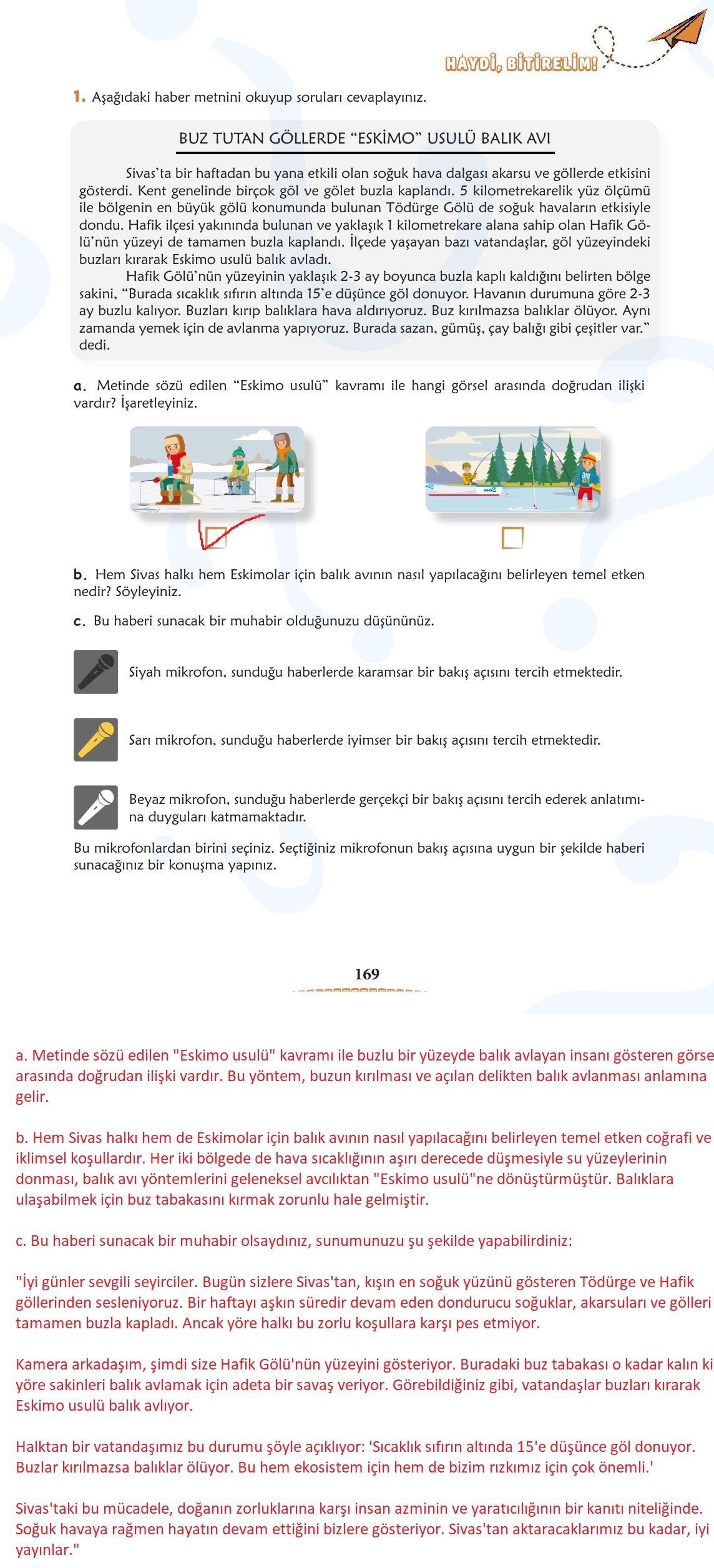 6. Sınıf Meb Yayınları Türkçe Ders Kitabı Sayfa 170 Cevapları 6. Sınıf Meb Yayınları Türkçe Ders Kitabı Sayfa 170 Cevapları