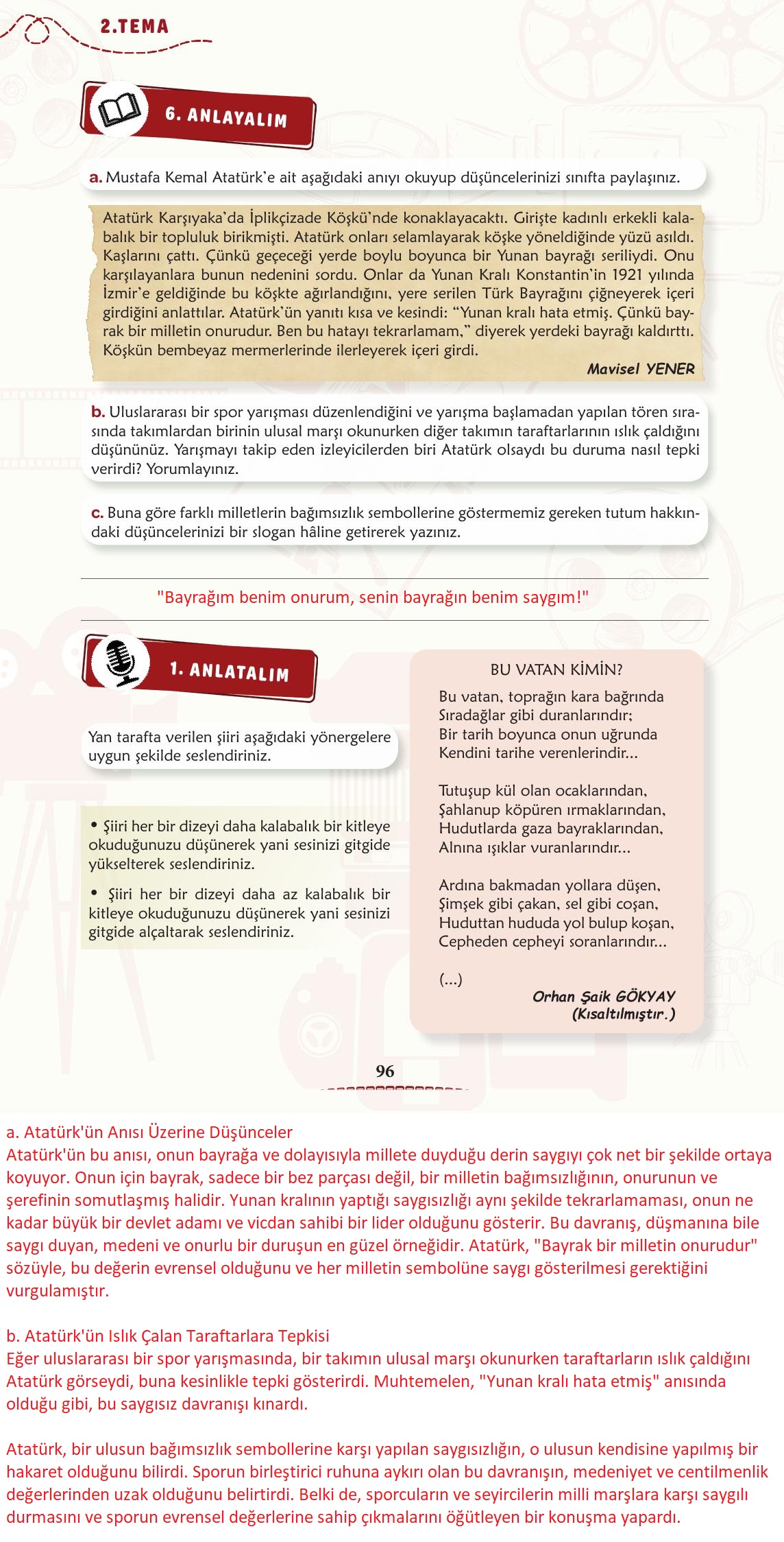 6. Sınıf Meb Yayınları Türkçe Ders Kitabı Sayfa 97 Cevapları 6. Sınıf Meb Yayınları Türkçe Ders Kitabı Sayfa 97 Cevapları