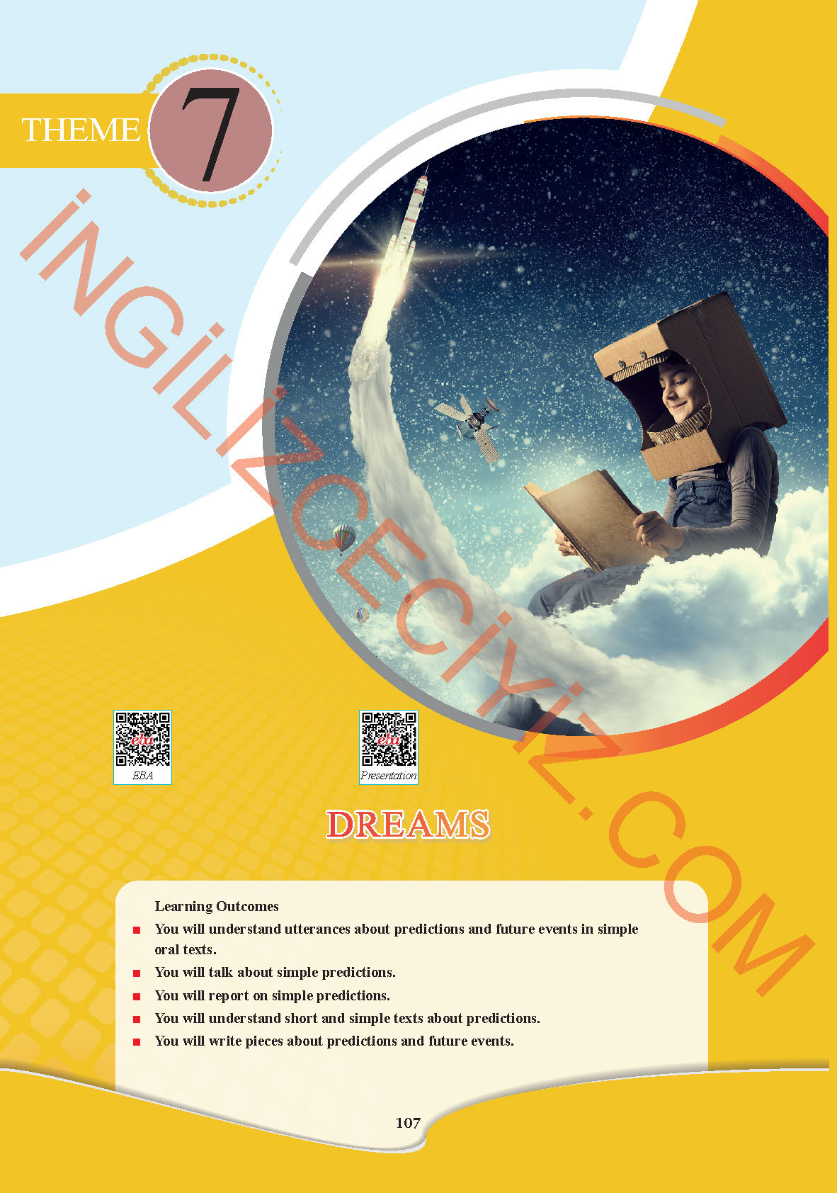 7. Sınıf Sdr İpekyolu Yayıncılık İngilizce Ders Kitabı Sayfa 107 Cevapları