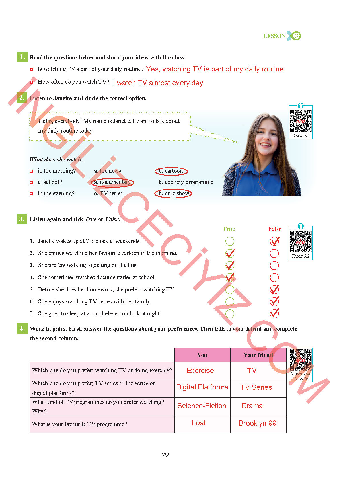 7. Sınıf Sdr İpekyolu Yayıncılık İngilizce Ders Kitabı Sayfa 79 Cevapları 7. Sınıf Sdr İpekyolu Yayıncılık İngilizce Ders Kitabı Sayfa 79 Cevapları