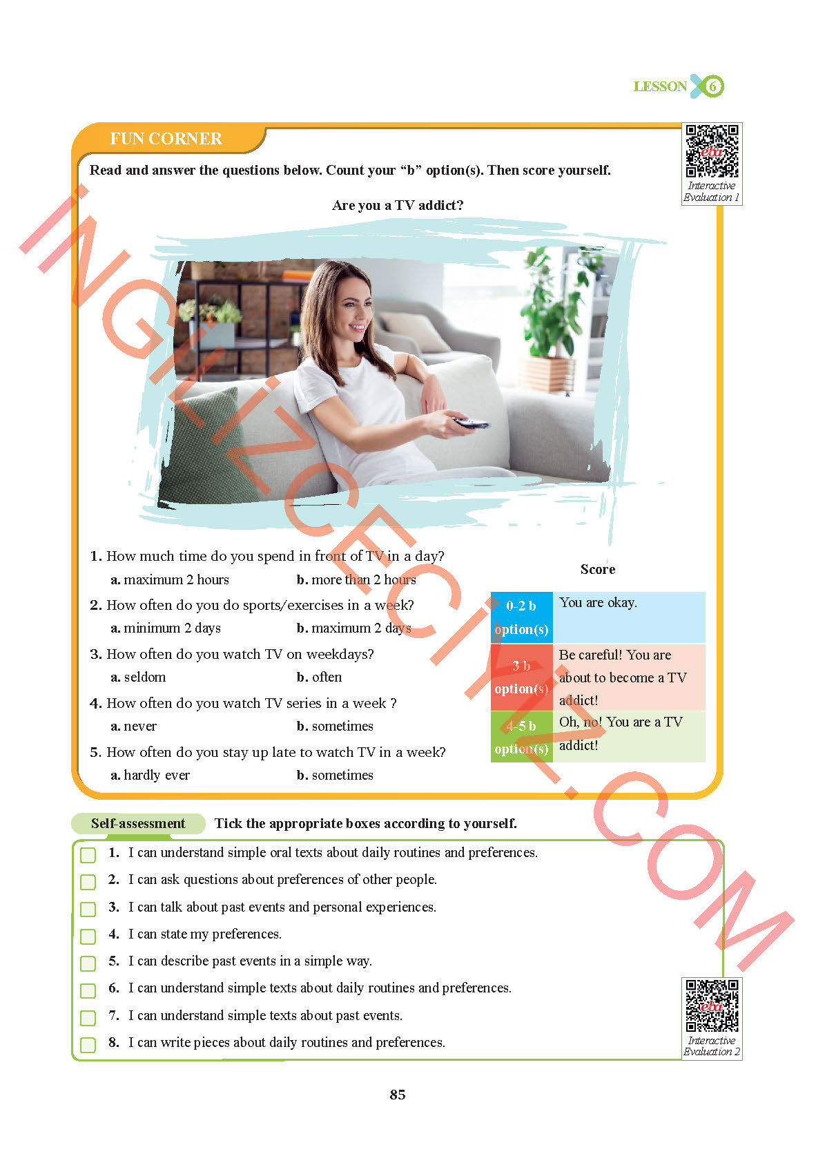 7. Sınıf Sdr İpekyolu Yayıncılık İngilizce Ders Kitabı Sayfa 85 Cevapları 7. Sınıf Sdr İpekyolu Yayıncılık İngilizce Ders Kitabı Sayfa 85 Cevapları