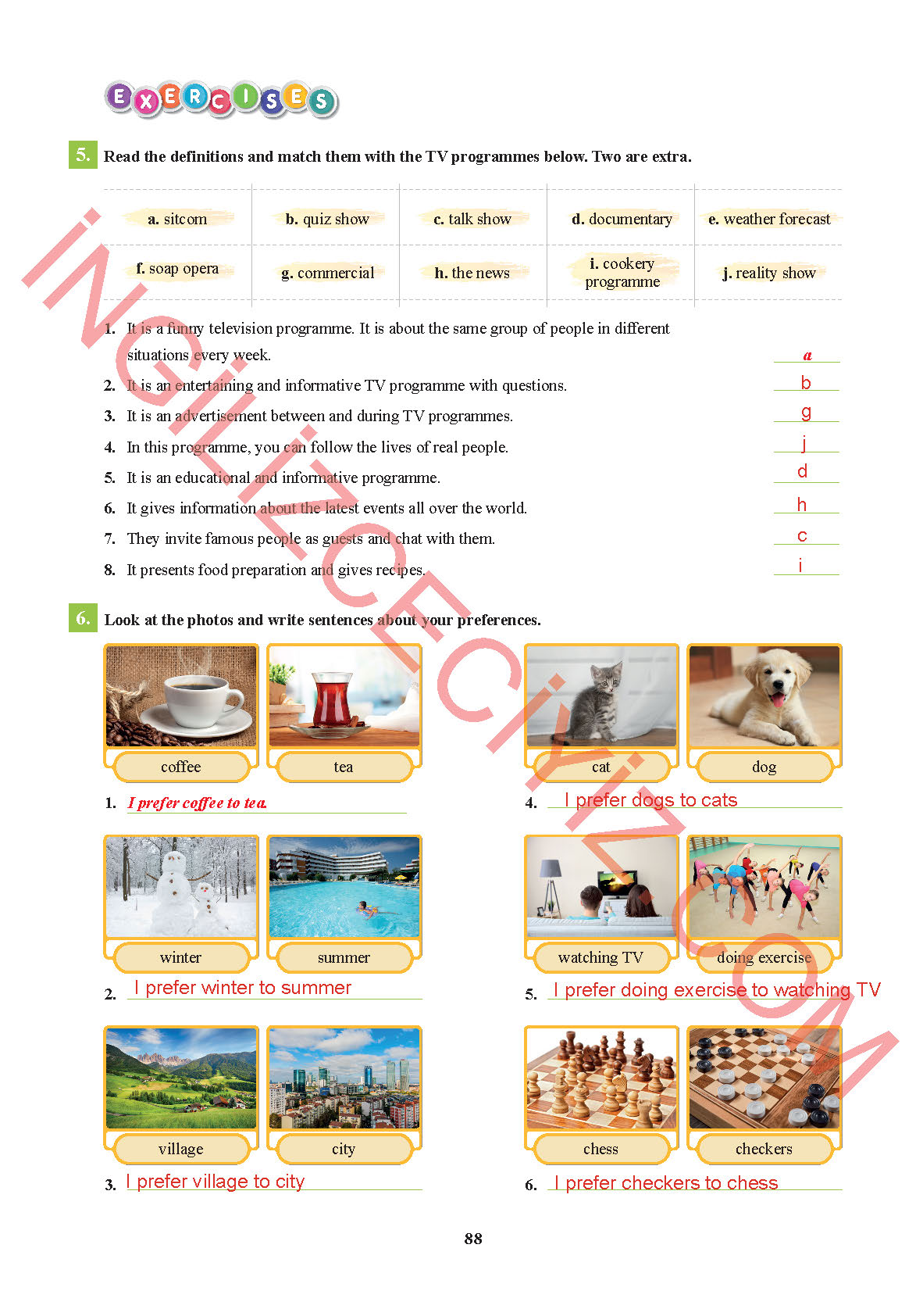 7. Sınıf Sdr İpekyolu Yayıncılık İngilizce Ders Kitabı Sayfa 88 Cevapları 7. Sınıf Sdr İpekyolu Yayıncılık İngilizce Ders Kitabı Sayfa 88 Cevapları