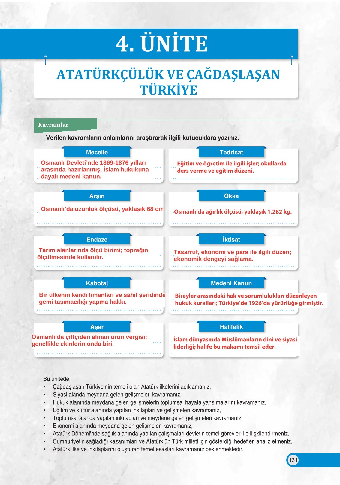 8. Sınıf Ders Destek Yayınları İnkılap Tarihi Ve Atatürkçülük Ders Kitabı Sayfa 131 Cevapları 8. Sınıf Ders Destek Yayınları İnkılap Tarihi Ve Atatürkçülük Ders Kitabı Sayfa 131 Cevapları