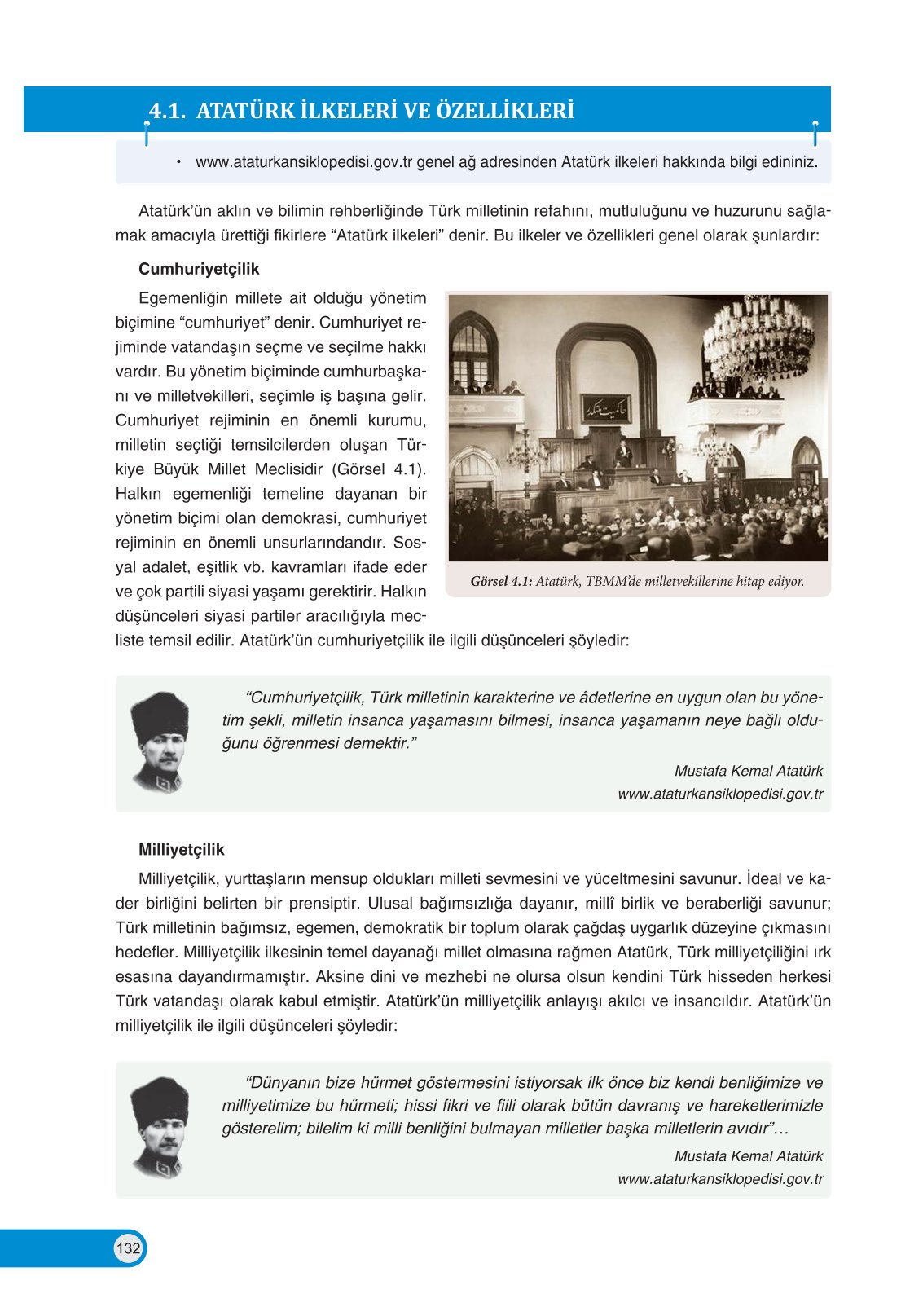 8. Sınıf Ders Destek Yayınları İnkılap Tarihi Ve Atatürkçülük Ders Kitabı Sayfa 132 Cevapları 8. Sınıf Ders Destek Yayınları İnkılap Tarihi Ve Atatürkçülük Ders Kitabı Sayfa 132 Cevapları