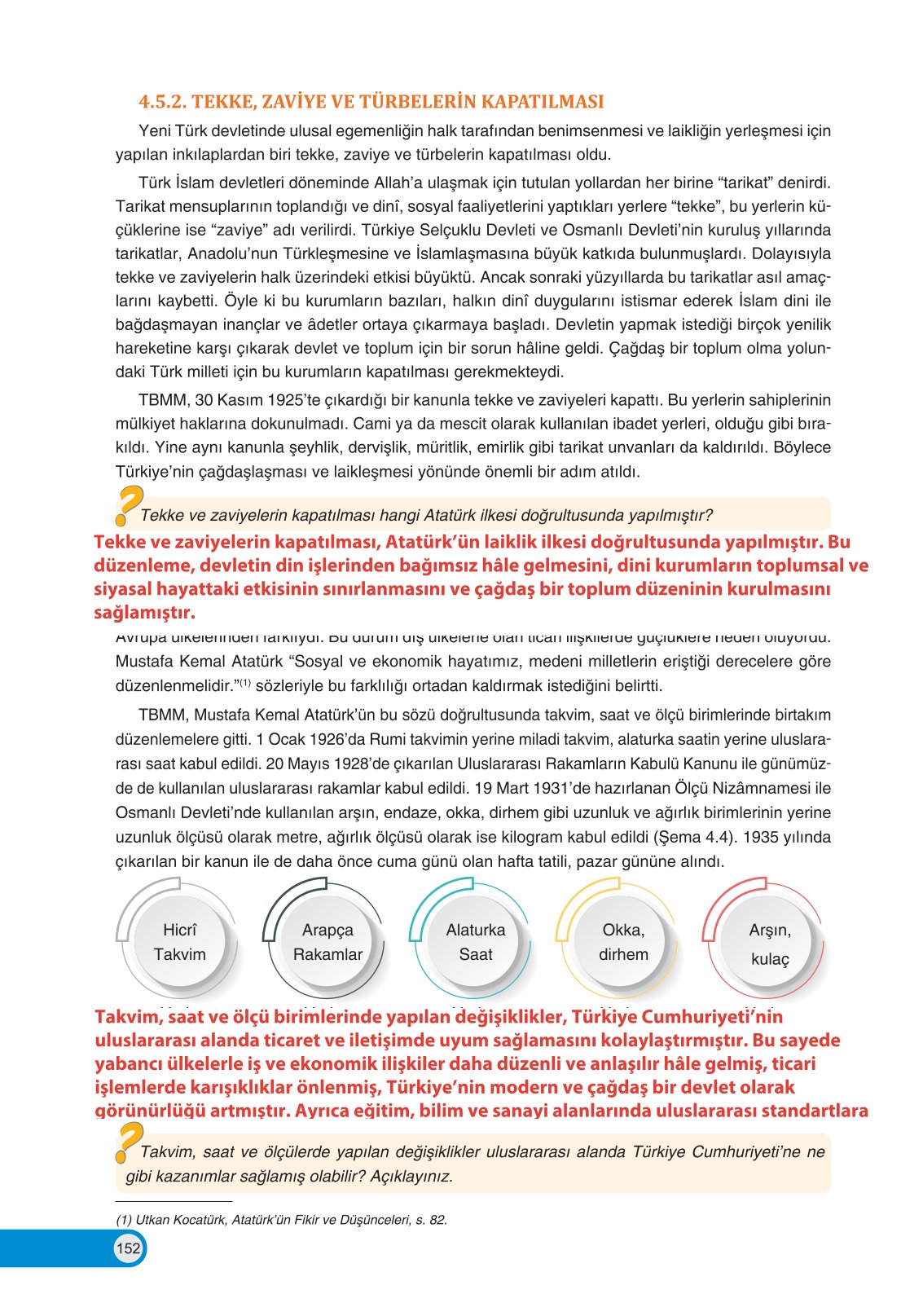 8. Sınıf Ders Destek Yayınları İnkılap Tarihi Ve Atatürkçülük Ders Kitabı Sayfa 152 Cevapları 8. Sınıf Ders Destek Yayınları İnkılap Tarihi Ve Atatürkçülük Ders Kitabı Sayfa 152 Cevapları