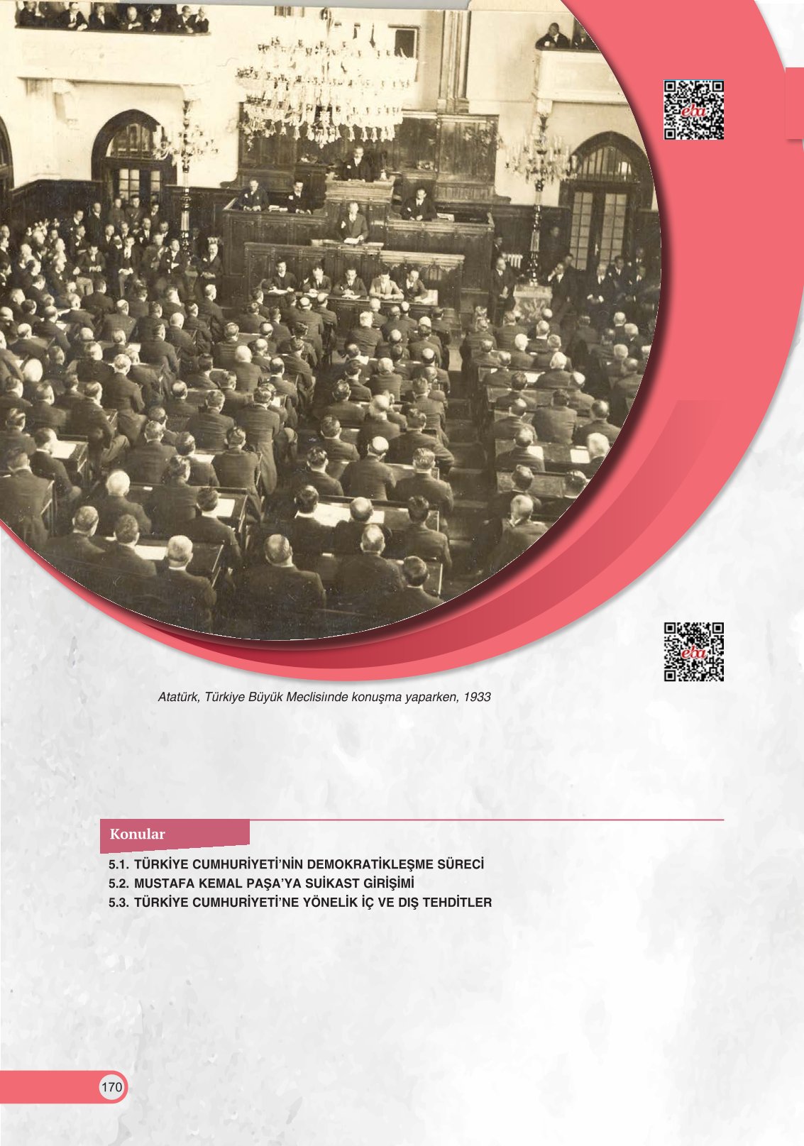 8. Sınıf Ders Destek Yayınları İnkılap Tarihi Ve Atatürkçülük Ders Kitabı Sayfa 170 Cevapları