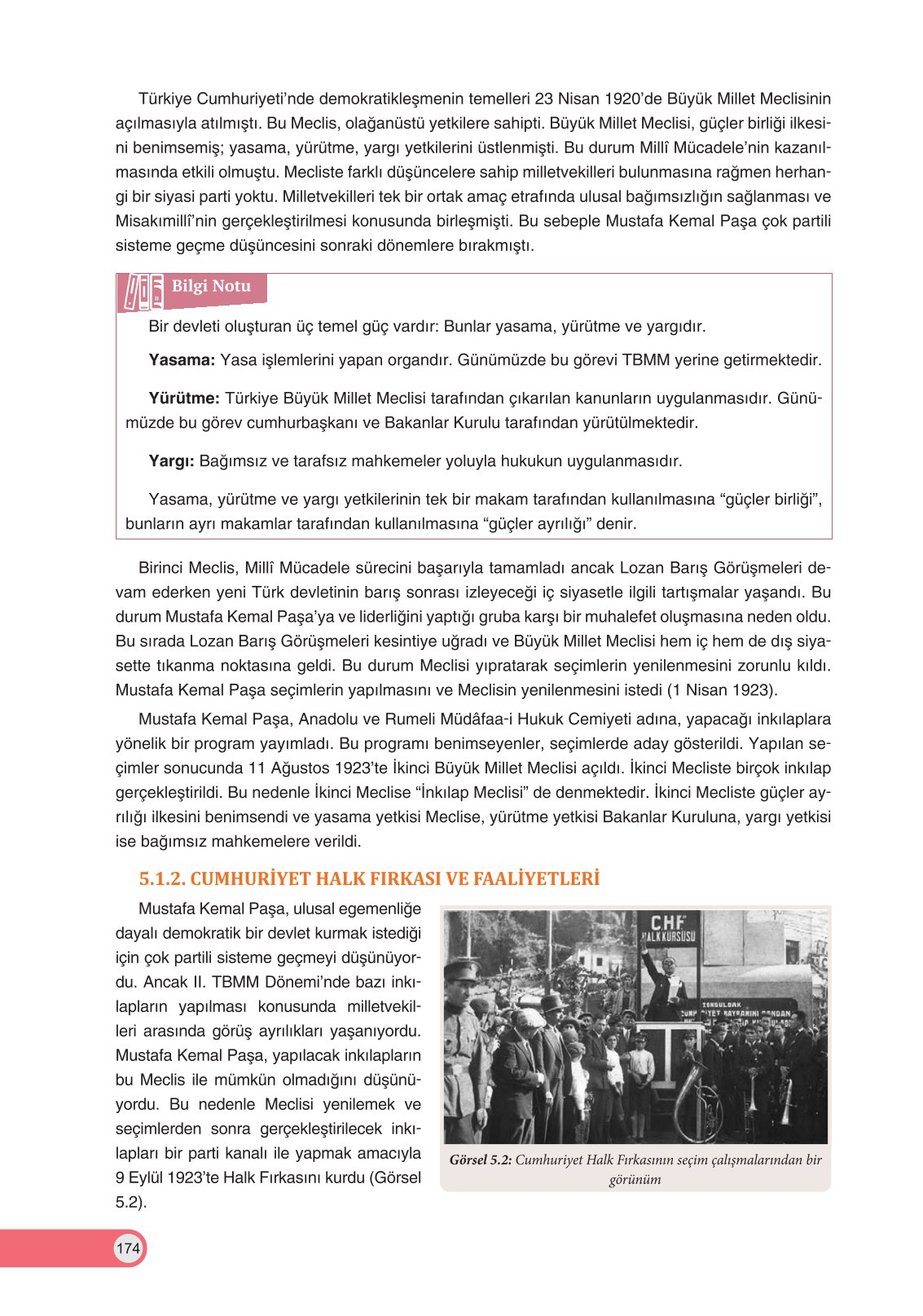 8. Sınıf Ders Destek Yayınları İnkılap Tarihi Ve Atatürkçülük Ders Kitabı Sayfa 174 Cevapları