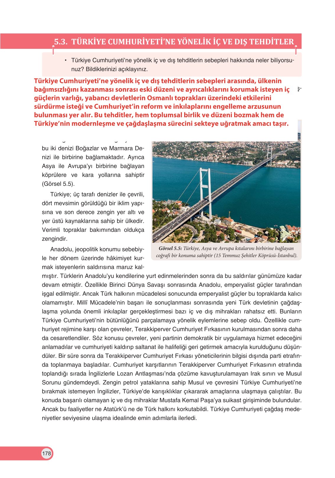 8. Sınıf Ders Destek Yayınları İnkılap Tarihi Ve Atatürkçülük Ders Kitabı Sayfa 178 Cevapları 8. Sınıf Ders Destek Yayınları İnkılap Tarihi Ve Atatürkçülük Ders Kitabı Sayfa 178 Cevapları