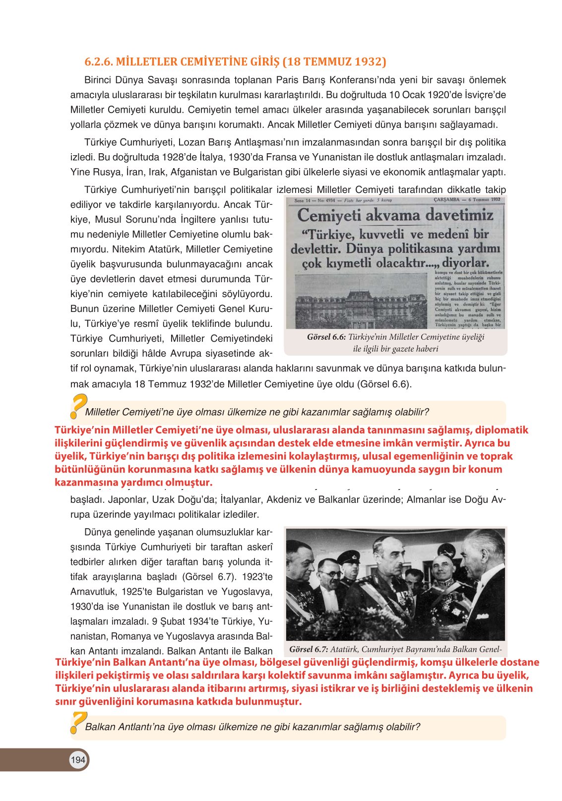 8. Sınıf Ders Destek Yayınları İnkılap Tarihi Ve Atatürkçülük Ders Kitabı Sayfa 194 Cevapları 8. Sınıf Ders Destek Yayınları İnkılap Tarihi Ve Atatürkçülük Ders Kitabı Sayfa 194 Cevapları