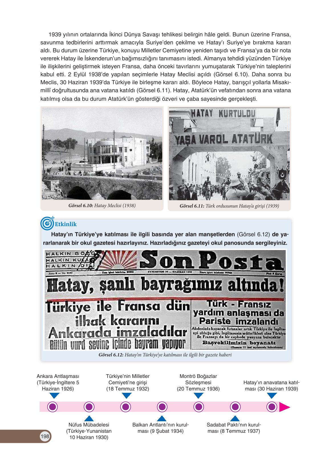 8. Sınıf Ders Destek Yayınları İnkılap Tarihi Ve Atatürkçülük Ders Kitabı Sayfa 198 Cevapları 8. Sınıf Ders Destek Yayınları İnkılap Tarihi Ve Atatürkçülük Ders Kitabı Sayfa 198 Cevapları