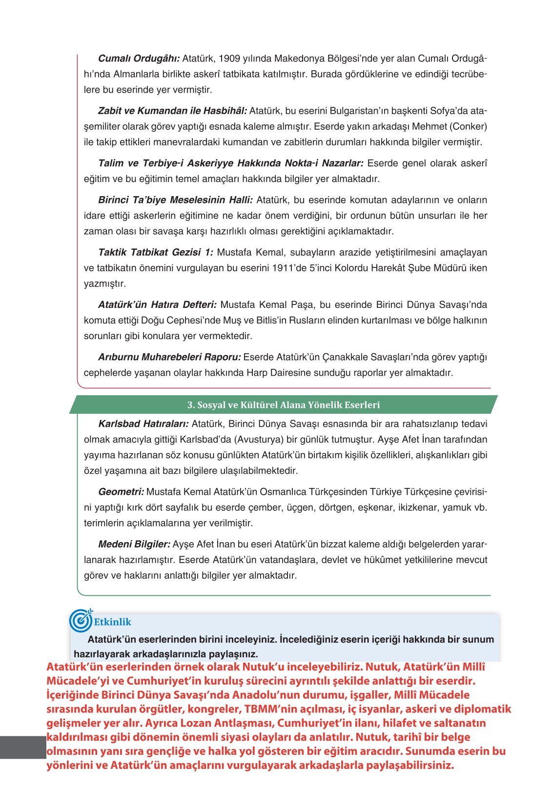 8. Sınıf Ders Destek Yayınları İnkılap Tarihi Ve Atatürkçülük Ders Kitabı Sayfa 210 Cevapları 8. Sınıf Ders Destek Yayınları İnkılap Tarihi Ve Atatürkçülük Ders Kitabı Sayfa 210 Cevapları