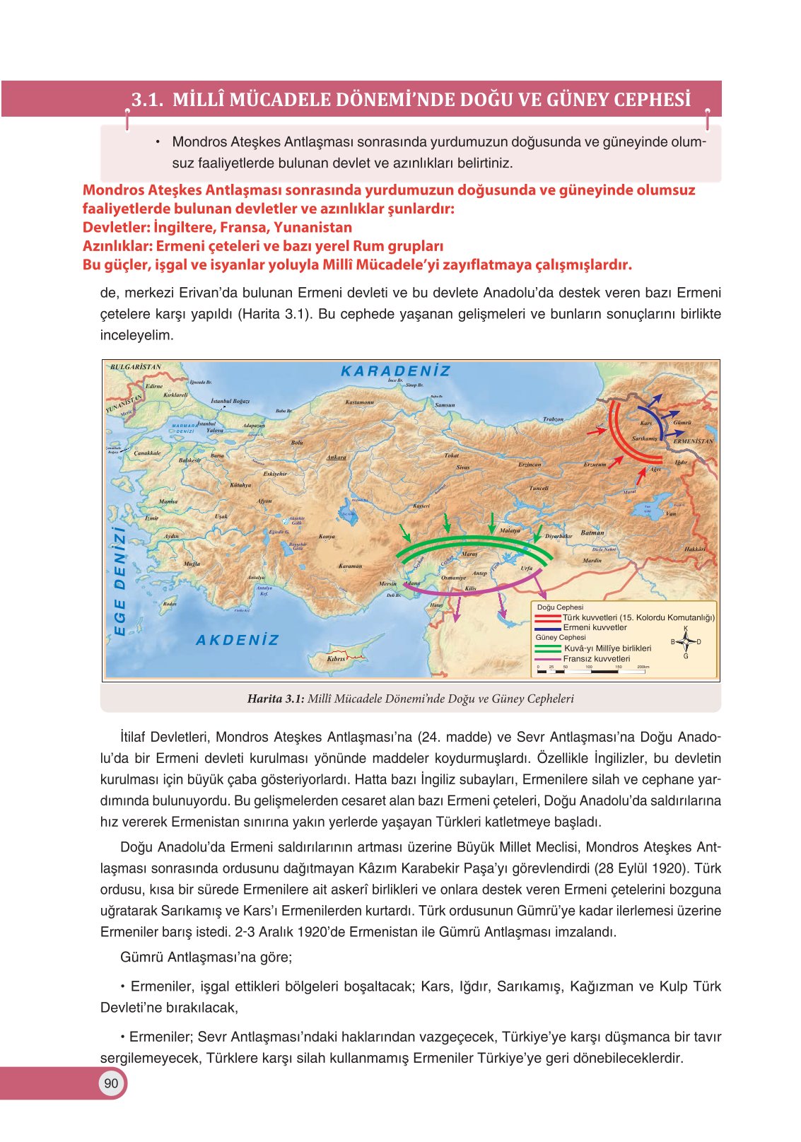 8. Sınıf Ders Destek Yayınları İnkılap Tarihi Ve Atatürkçülük Ders Kitabı Sayfa 90 Cevapları 8. Sınıf Ders Destek Yayınları İnkılap Tarihi Ve Atatürkçülük Ders Kitabı Sayfa 90 Cevapları