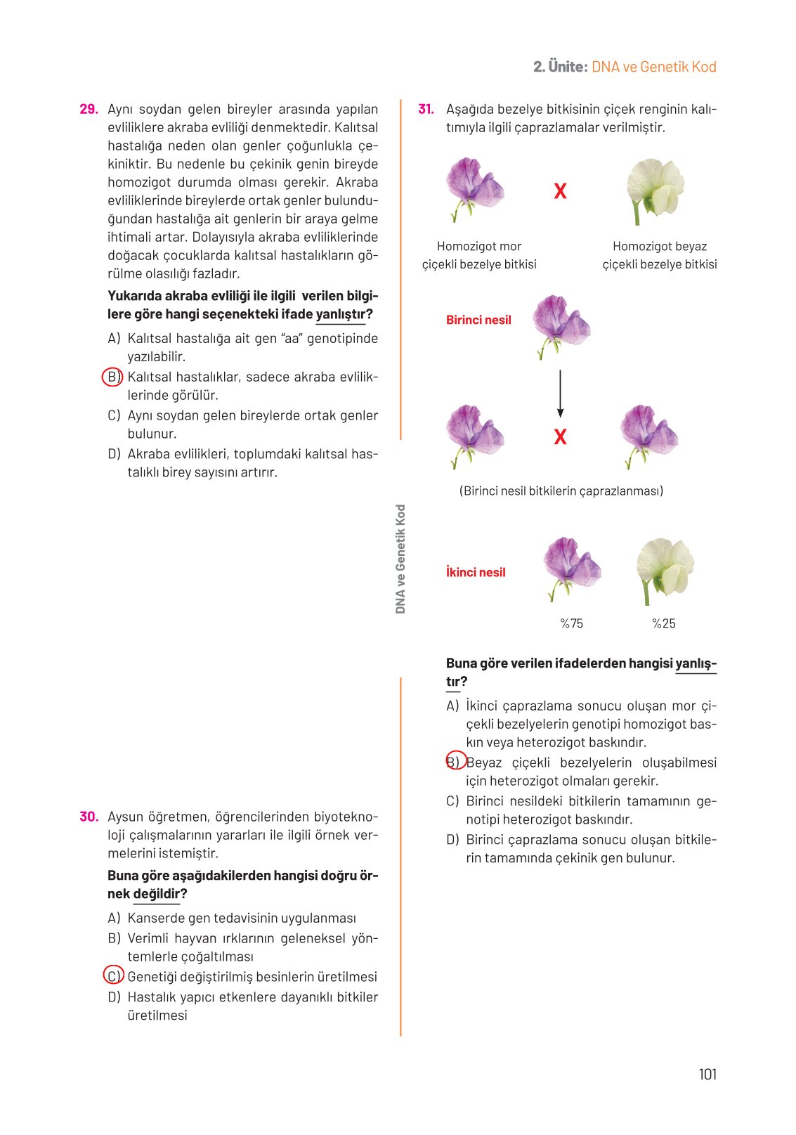 8. Sınıf Hecce Yayıncılık Fen Bilimleri Ders Kitabı Sayfa 101 Cevapları 8. Sınıf Hecce Yayıncılık Fen Bilimleri Ders Kitabı Sayfa 101 Cevapları
