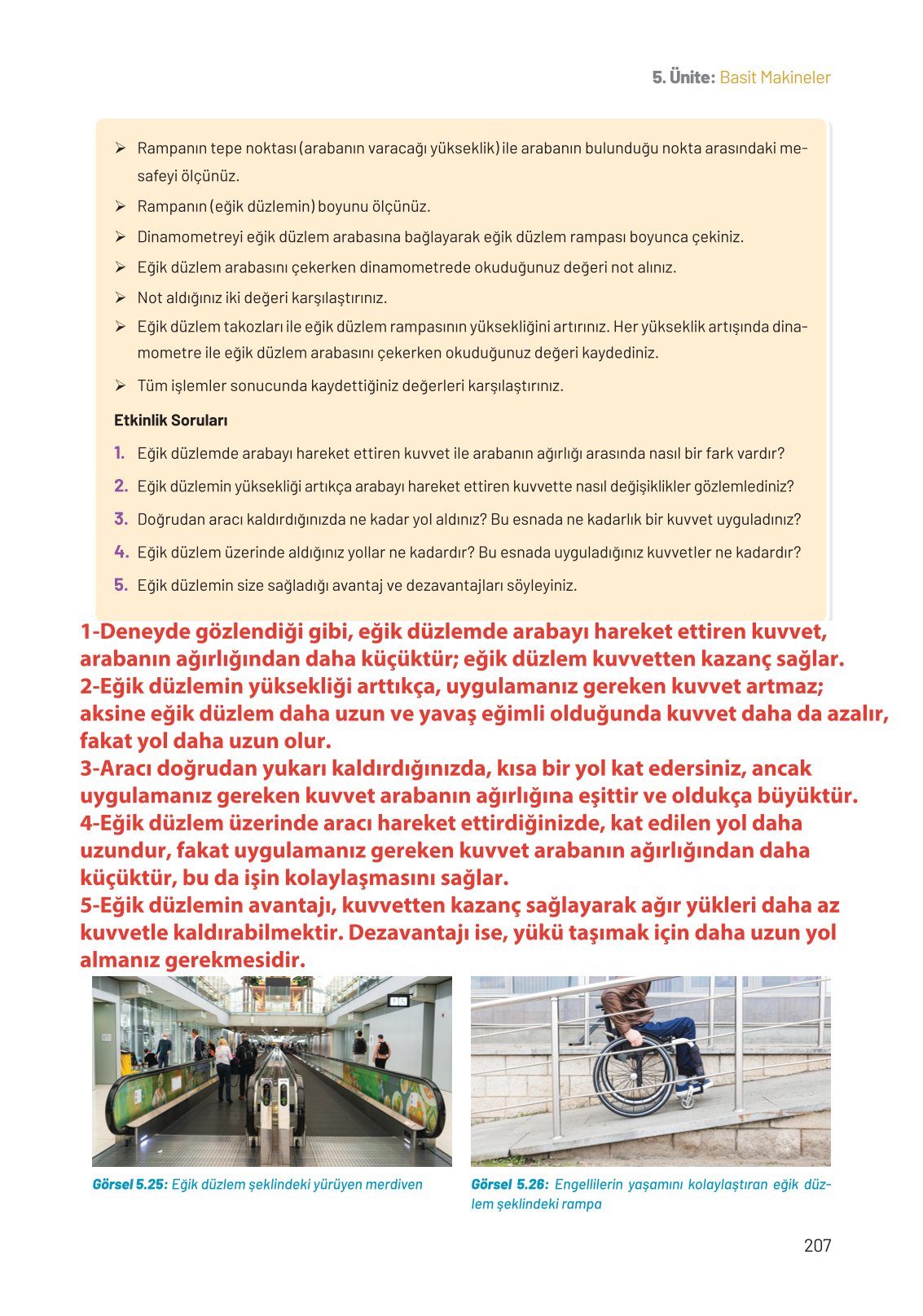 8. Sınıf Hecce Yayıncılık Fen Bilimleri Ders Kitabı Sayfa 207 Cevapları 8. Sınıf Hecce Yayıncılık Fen Bilimleri Ders Kitabı Sayfa 207 Cevapları