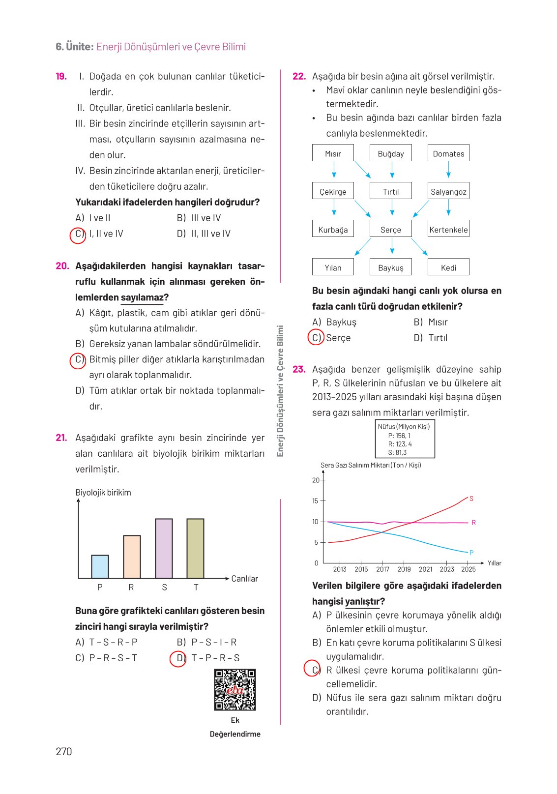 8. Sınıf Hecce Yayıncılık Fen Bilimleri Ders Kitabı Sayfa 270 Cevapları 8. Sınıf Hecce Yayıncılık Fen Bilimleri Ders Kitabı Sayfa 270 Cevapları