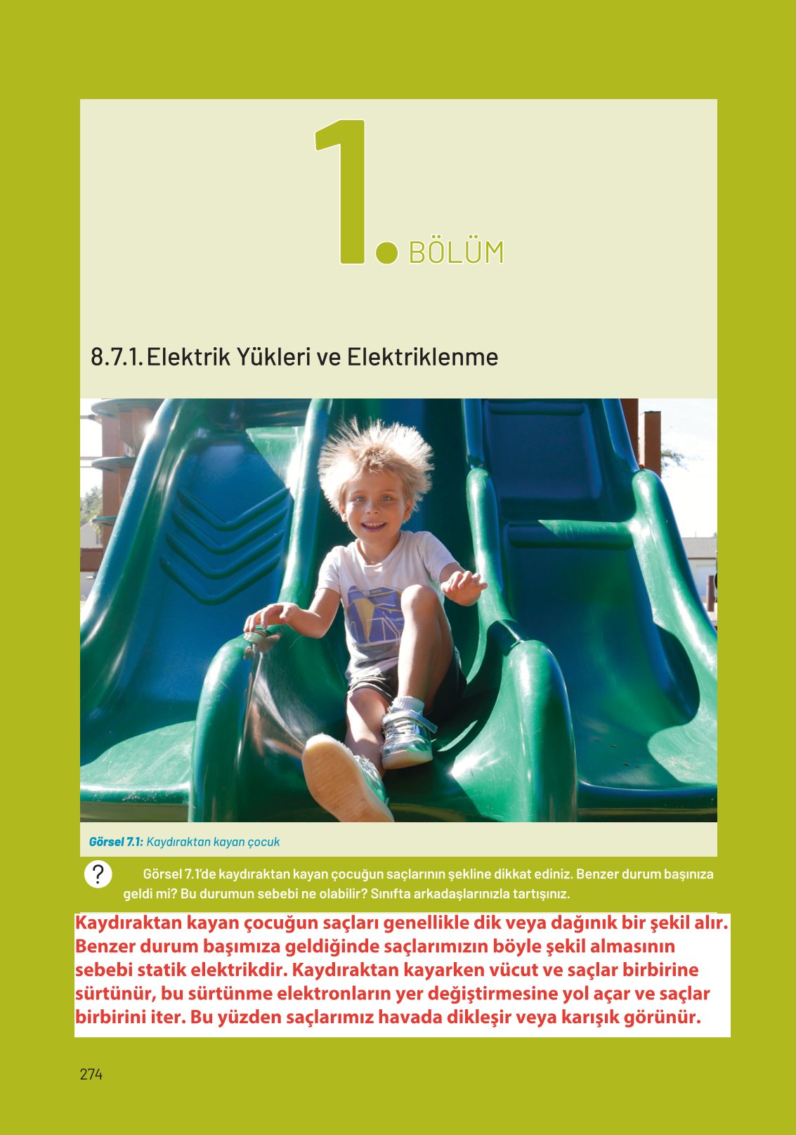 8. Sınıf Hecce Yayıncılık Fen Bilimleri Ders Kitabı Sayfa 274 Cevapları 8. Sınıf Hecce Yayıncılık Fen Bilimleri Ders Kitabı Sayfa 274 Cevapları