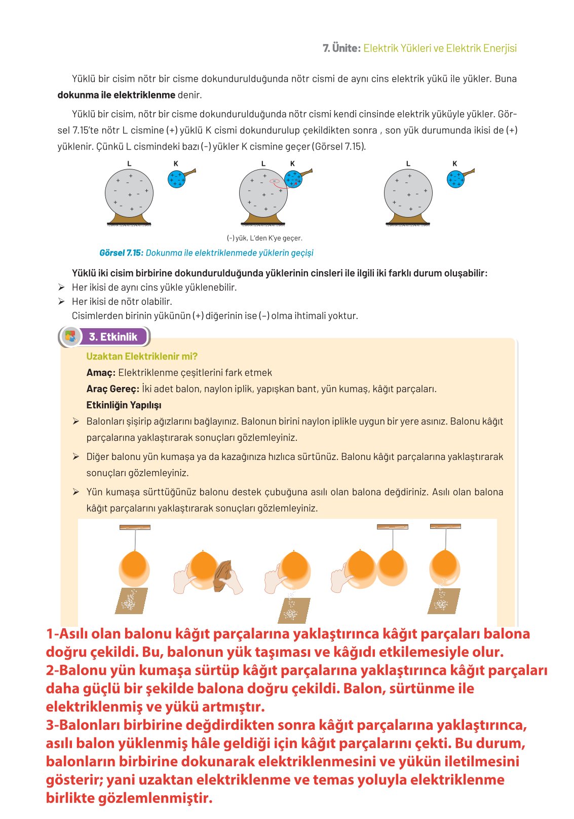 8. Sınıf Hecce Yayıncılık Fen Bilimleri Ders Kitabı Sayfa 281 Cevapları 8. Sınıf Hecce Yayıncılık Fen Bilimleri Ders Kitabı Sayfa 281 Cevapları