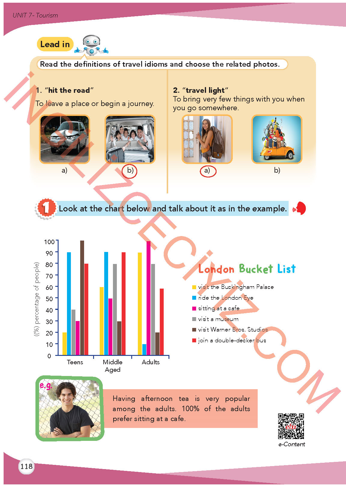 8. Sınıf Meb Yayınları İngilizce Ders Kitabı Sayfa 119 Cevapları