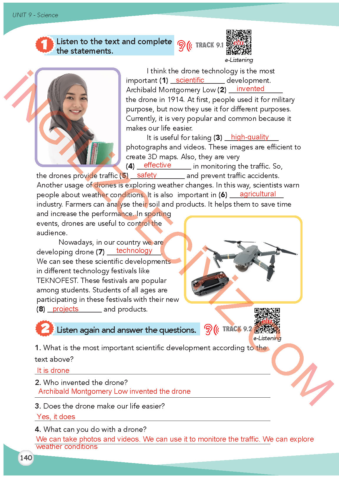 8. Sınıf Meb Yayınları İngilizce Ders Kitabı Sayfa 141 Cevapları