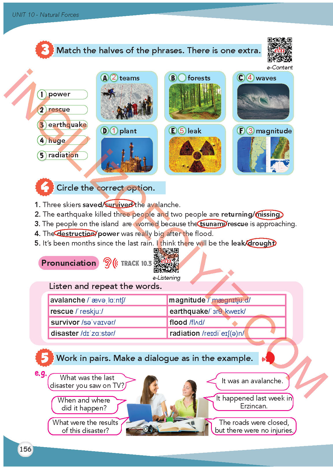 8. Sınıf Meb Yayınları İngilizce Ders Kitabı Sayfa 157 Cevapları