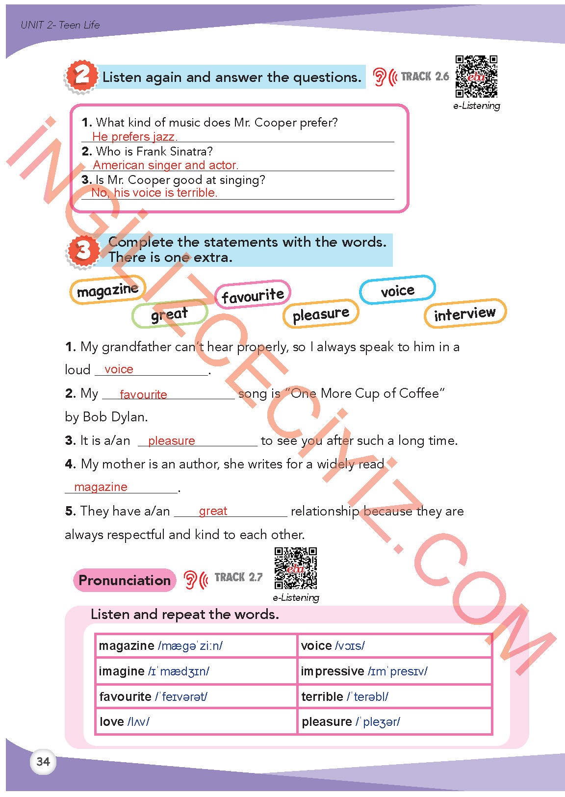 8. Sınıf Meb Yayınları İngilizce Ders Kitabı Sayfa 35 Cevapları