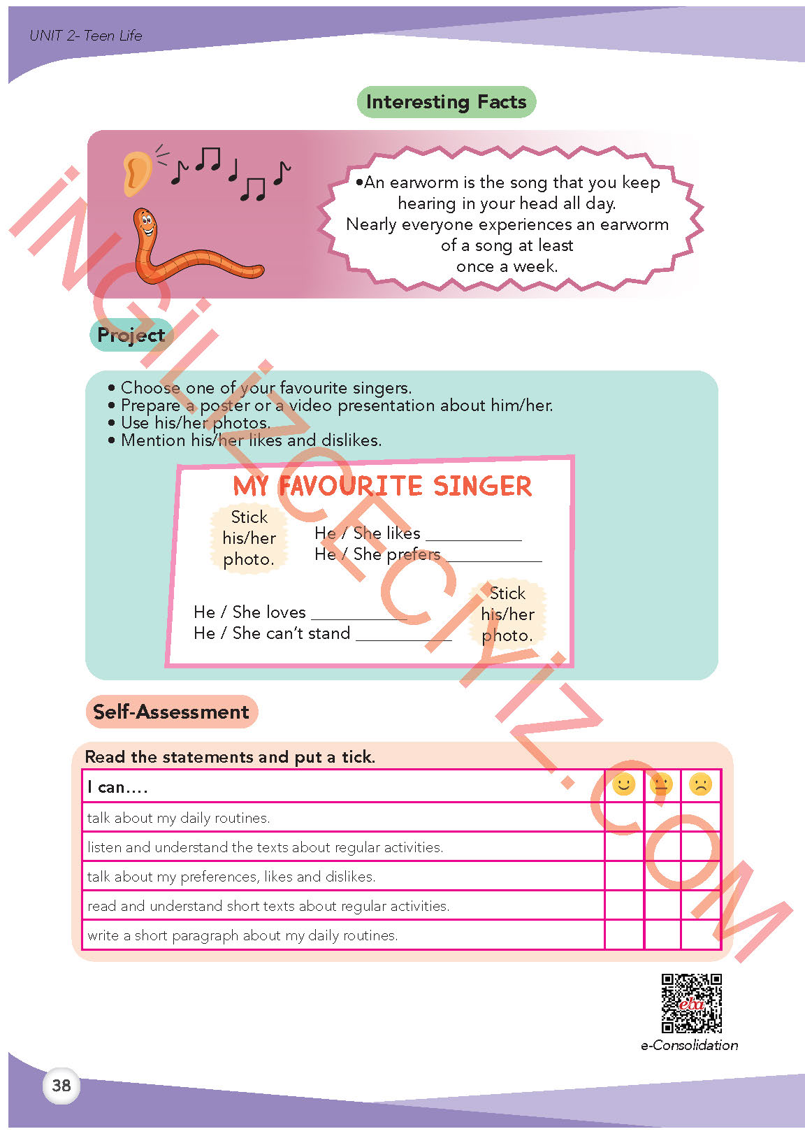 8. Sınıf Meb Yayınları İngilizce Ders Kitabı Sayfa 39 Cevapları