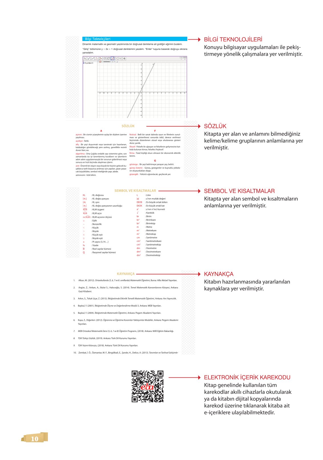 8. Sınıf Sonuç Yayınları Matematik Ders Kitabı Sayfa 10 Cevapları