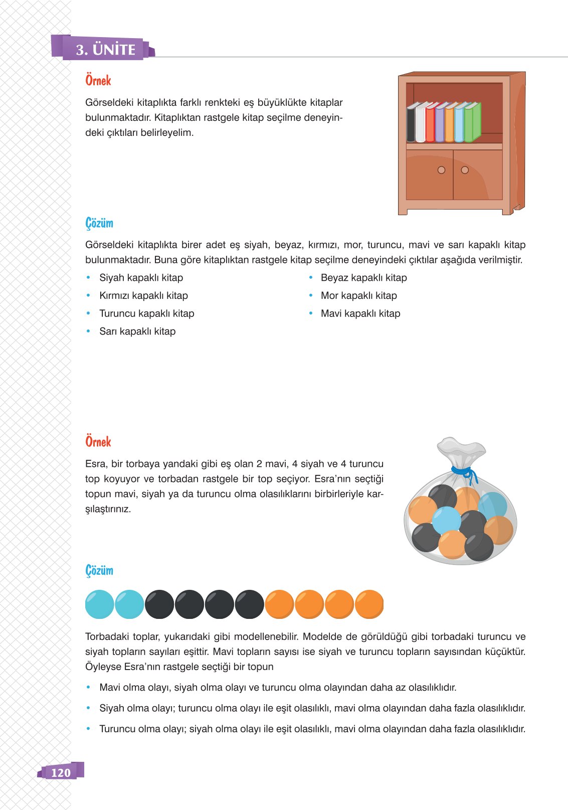 8. Sınıf Sonuç Yayınları Matematik Ders Kitabı Sayfa 120 Cevapları 8. Sınıf Sonuç Yayınları Matematik Ders Kitabı Sayfa 120 Cevapları