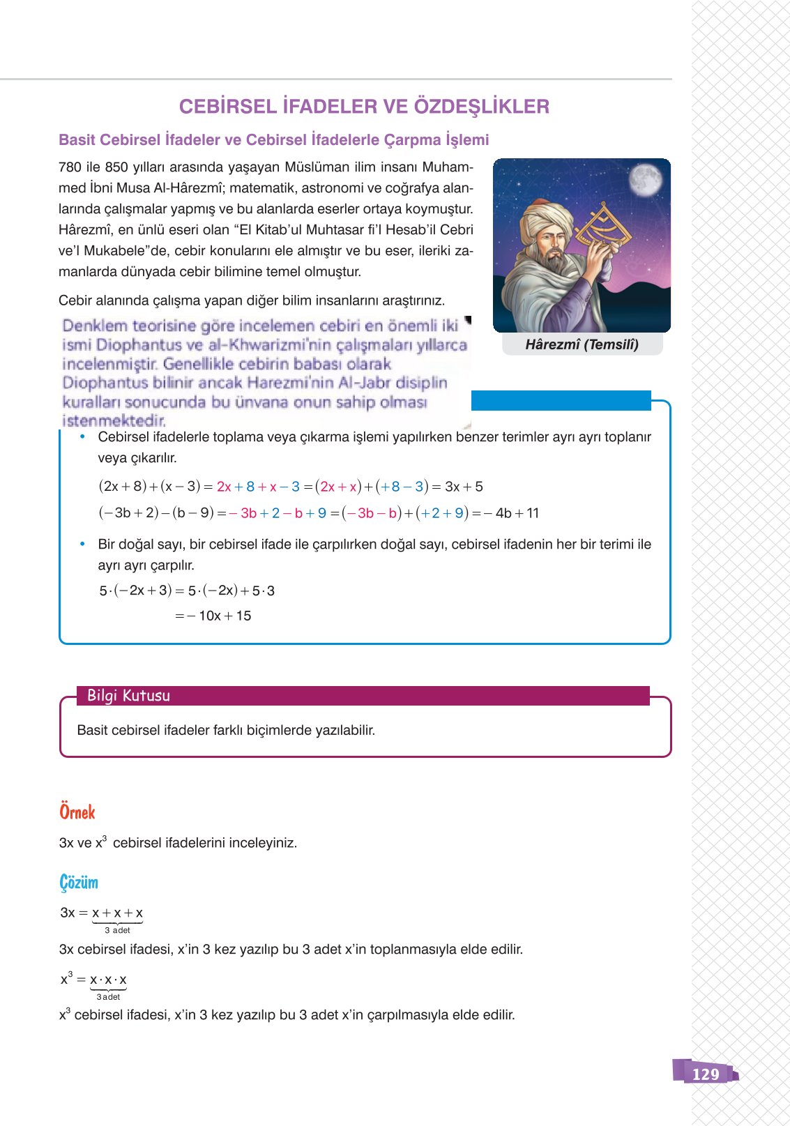 8. Sınıf Sonuç Yayınları Matematik Ders Kitabı Sayfa 129 Cevapları