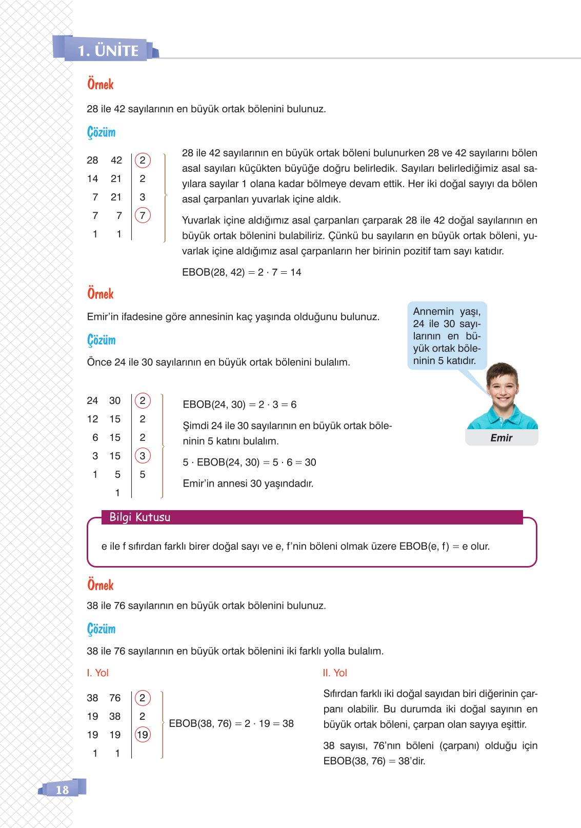8. Sınıf Sonuç Yayınları Matematik Ders Kitabı Sayfa 18 Cevapları