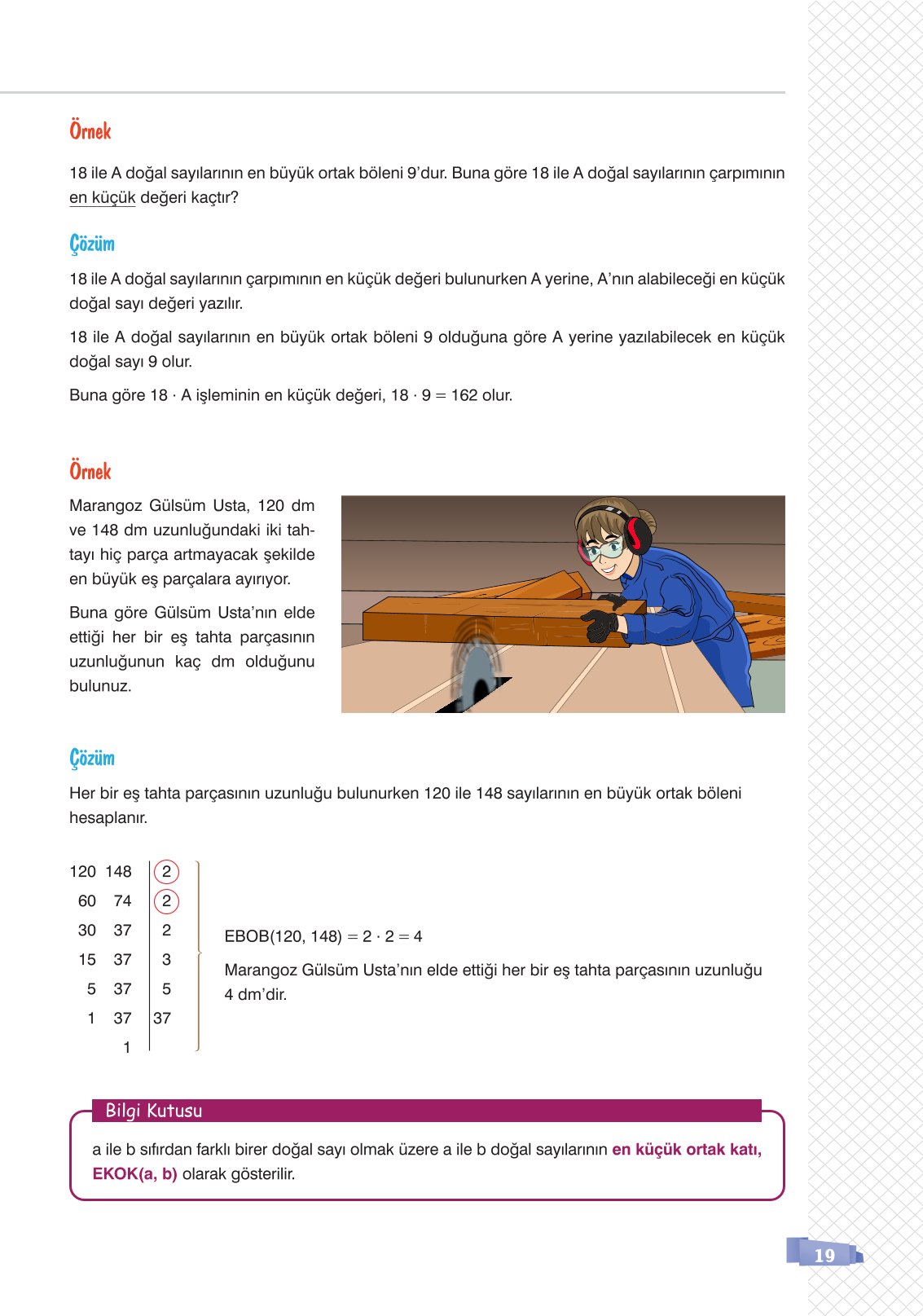 8. Sınıf Sonuç Yayınları Matematik Ders Kitabı Sayfa 19 Cevapları