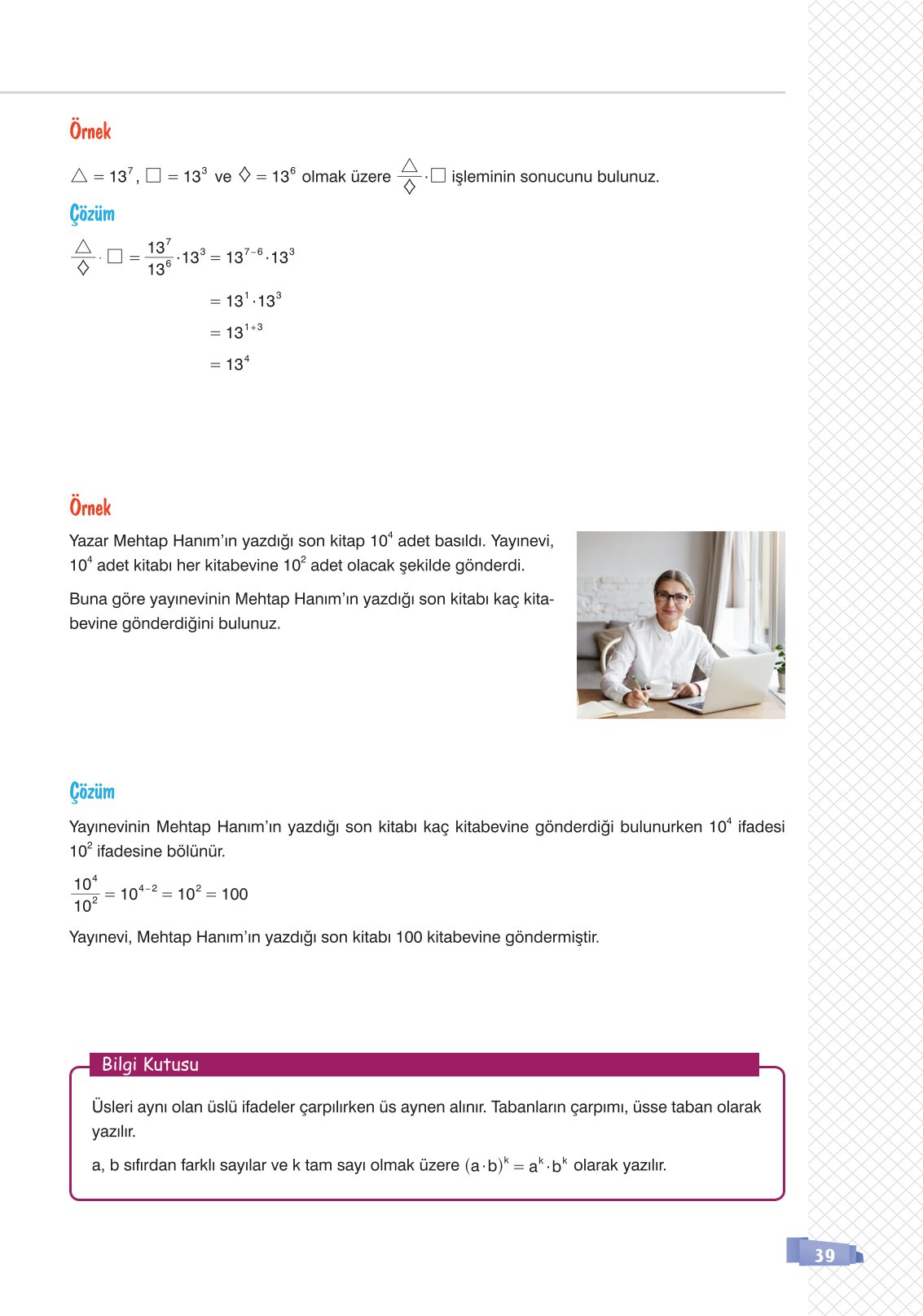 8. Sınıf Sonuç Yayınları Matematik Ders Kitabı Sayfa 39 Cevapları