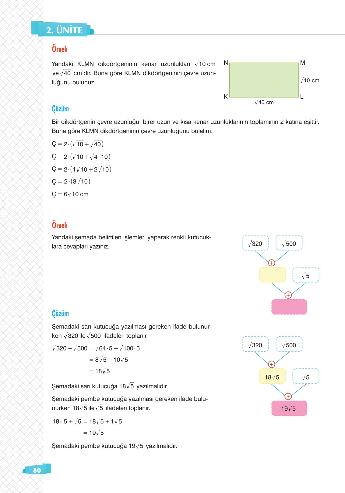8. Sınıf Sonuç Yayınları Matematik Ders Kitabı Sayfa 80 Cevapları 8. Sınıf Sonuç Yayınları Matematik Ders Kitabı Sayfa 80 Cevapları