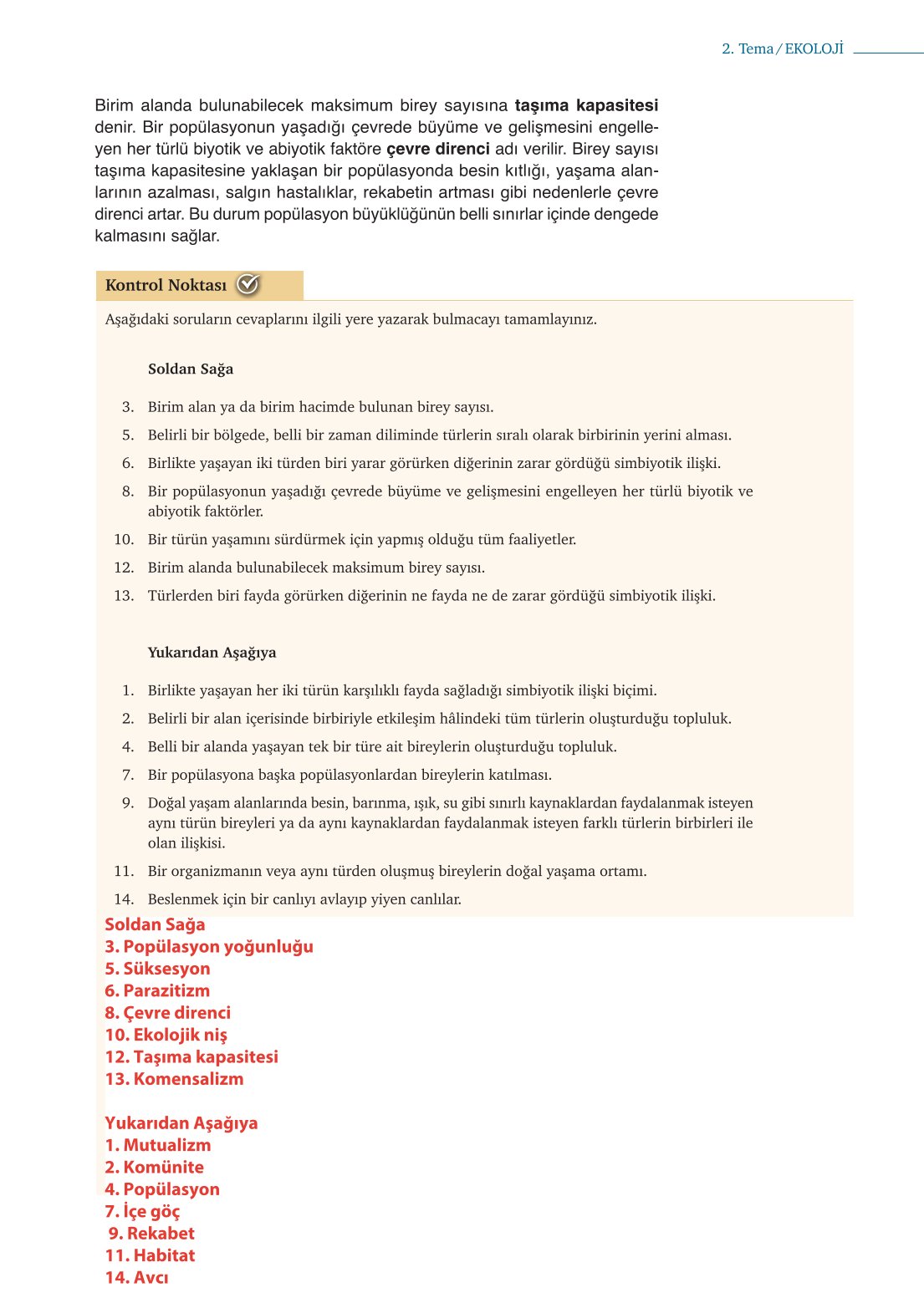 10. Sınıf Meb Yayınları Biyoloji Ders Kitabı Sayfa 121 Cevapları 10. Sınıf Meb Yayınları Biyoloji Ders Kitabı Sayfa 121 Cevapları