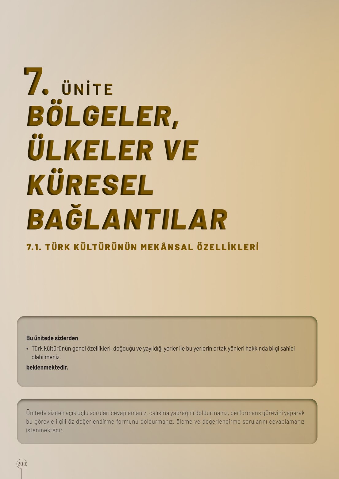 10. Sınıf Meb Yayınları Coğrafya Ders Kitabı Sayfa 200 Cevapları