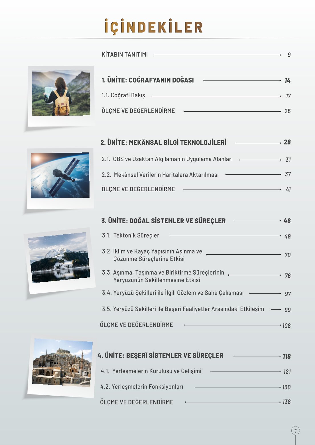 10. Sınıf Meb Yayınları Coğrafya Ders Kitabı Sayfa 7 Cevapları