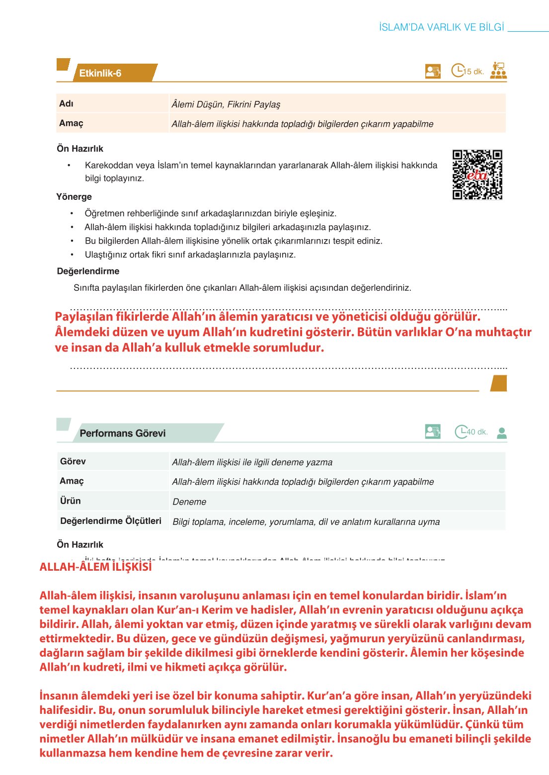 10. Sınıf Meb Yayınları Din Kültürü Ve Ahlak Bilgisi Ders Kitabı Sayfa 29 Cevapları
