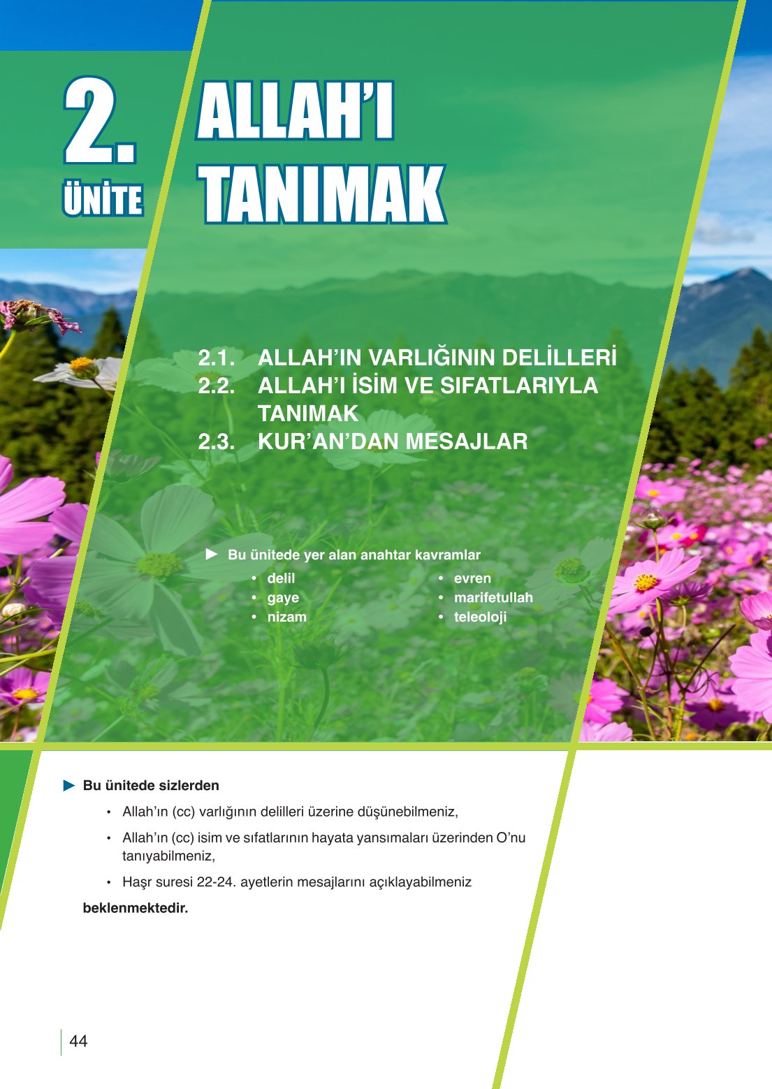 10. Sınıf Meb Yayınları Din Kültürü Ve Ahlak Bilgisi Ders Kitabı Sayfa 44 Cevapları