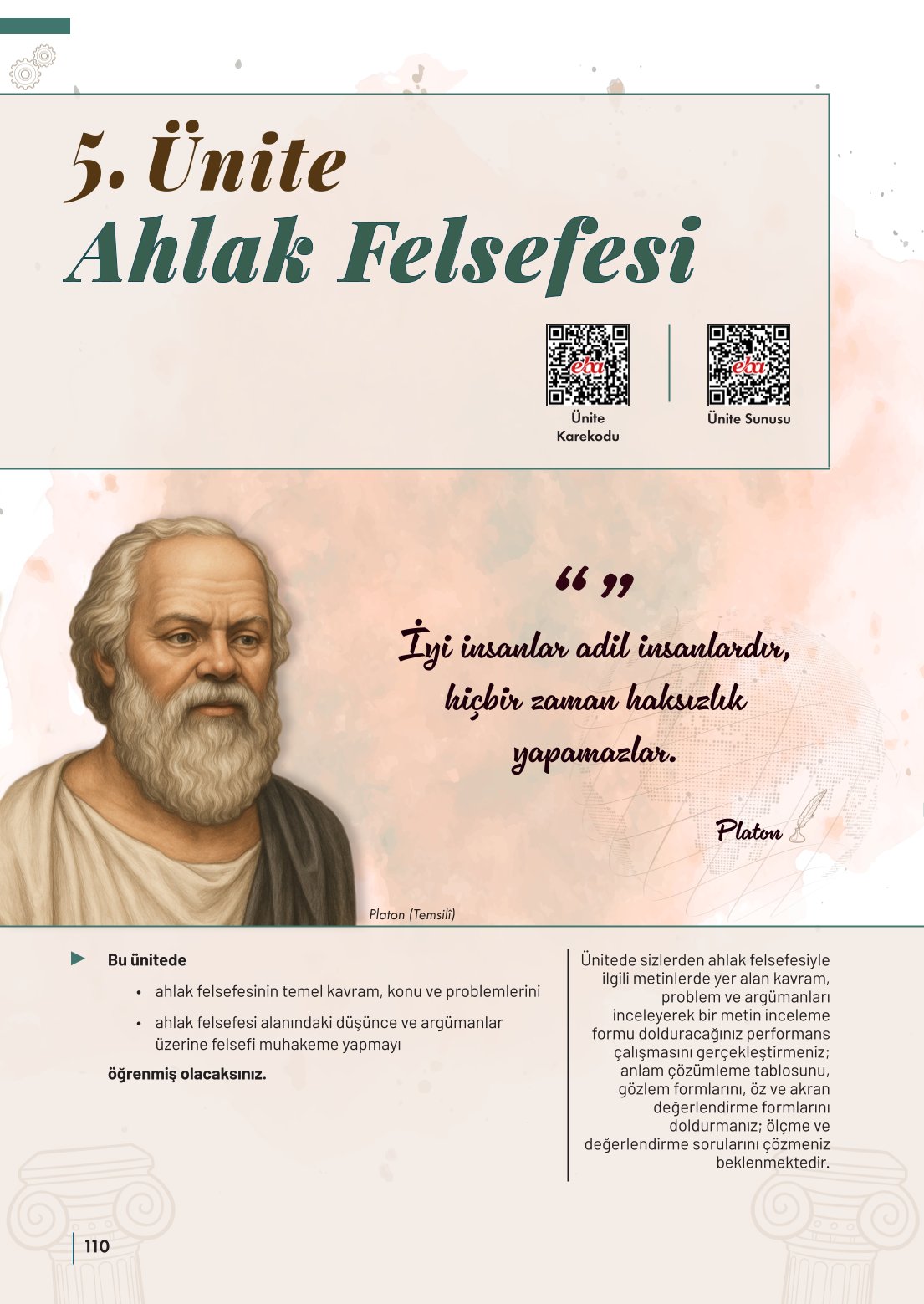 10. Sınıf Meb Yayınları Felsefe Ders Kitabı Sayfa 110 Cevapları