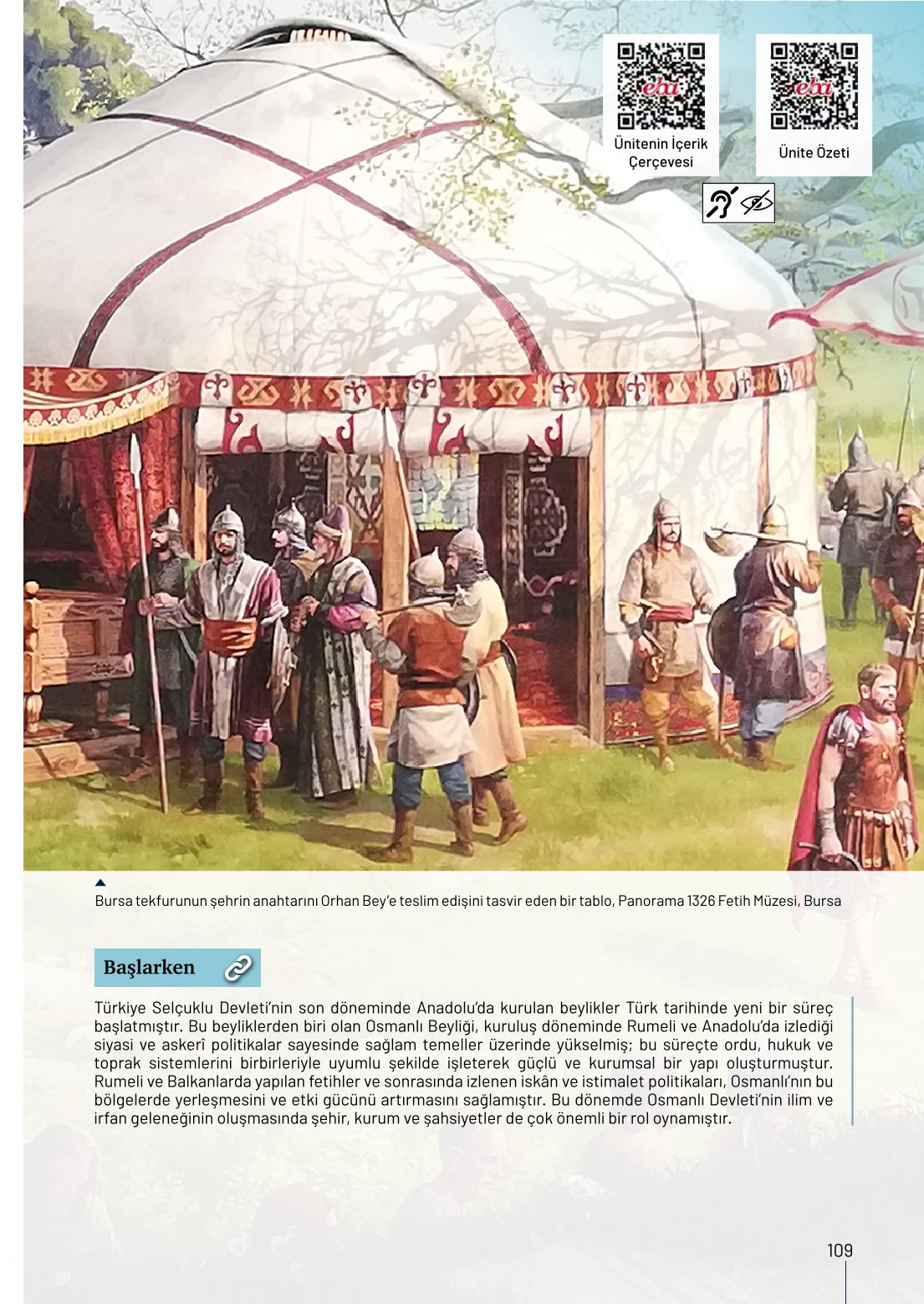 10. Sınıf Meb Yayınları Tarih Ders Kitabı Sayfa 109 Cevapları