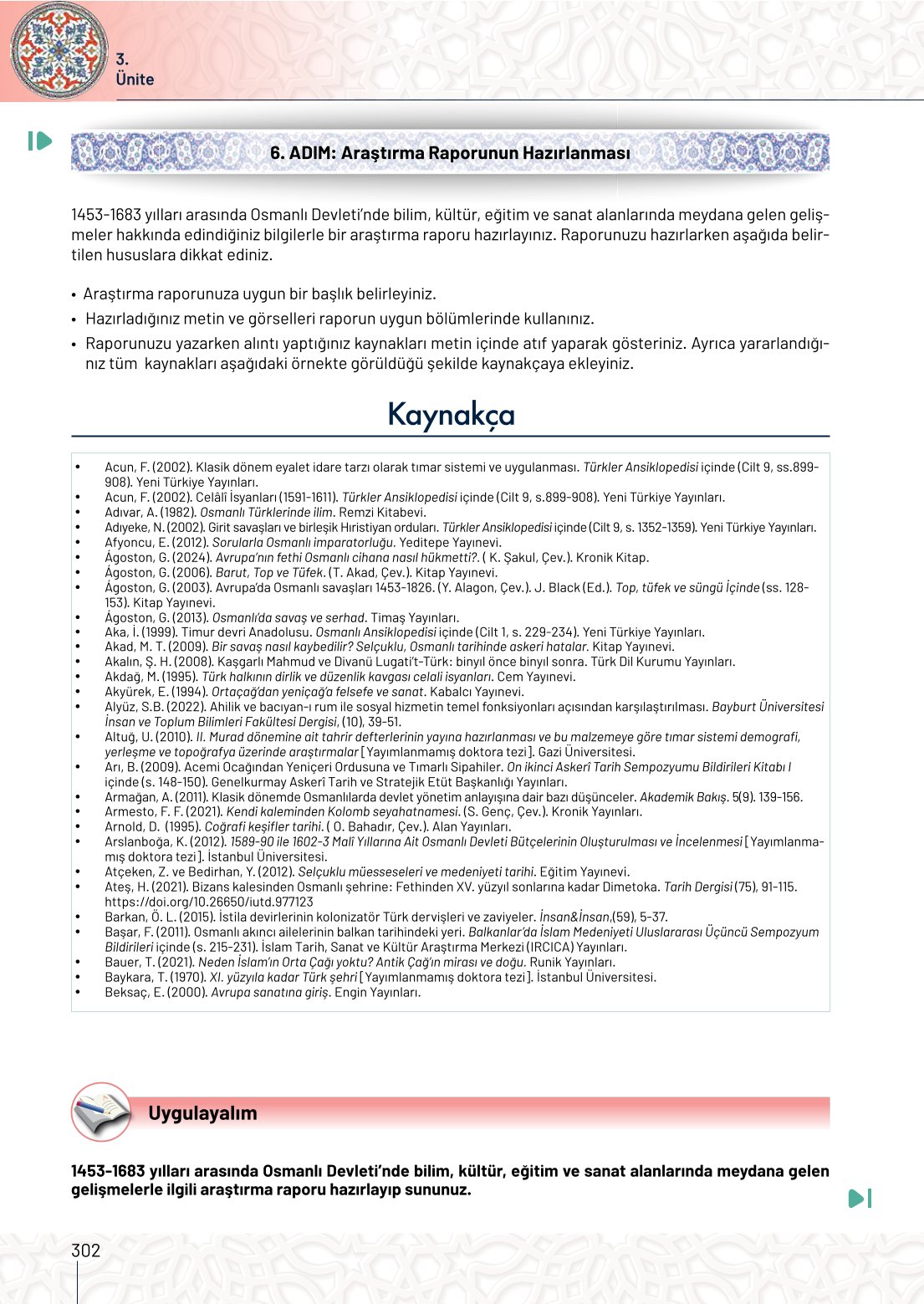 10. Sınıf Meb Yayınları Tarih Ders Kitabı Sayfa 302 Cevapları 10. Sınıf Meb Yayınları Tarih Ders Kitabı Sayfa 302 Cevapları