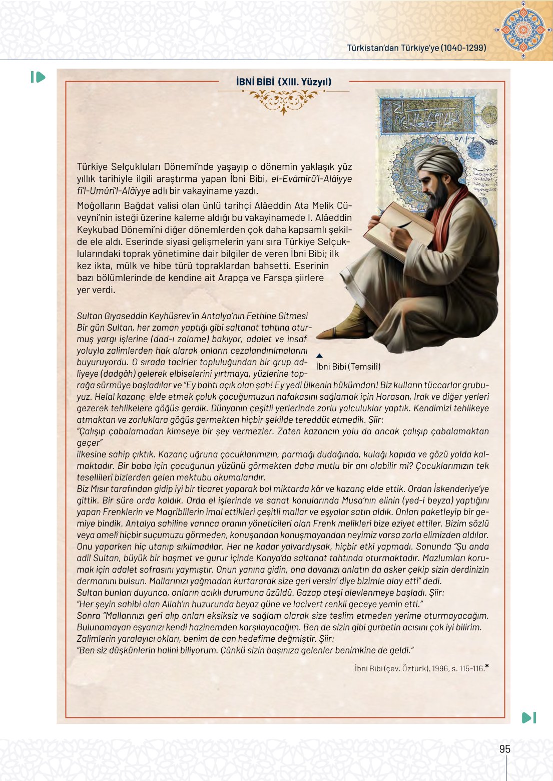 10. Sınıf Meb Yayınları Tarih Ders Kitabı Sayfa 95 Cevapları