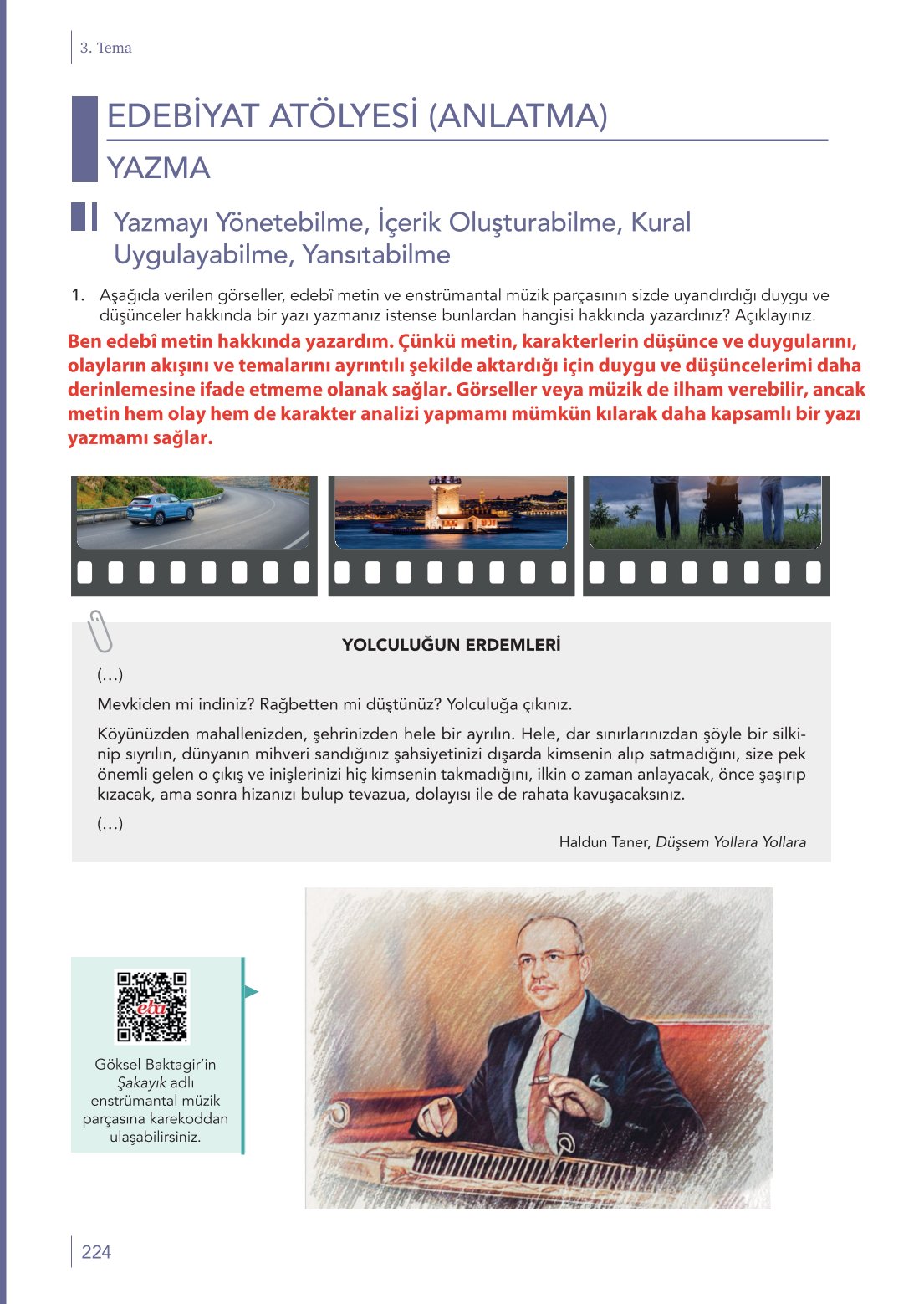 10. Sınıf Meb Yayınları Türk Dili Ve Edebiyatı Ders Kitabı Sayfa 224 Cevapları 10. Sınıf Meb Yayınları Türk Dili Ve Edebiyatı Ders Kitabı Sayfa 224 Cevapları