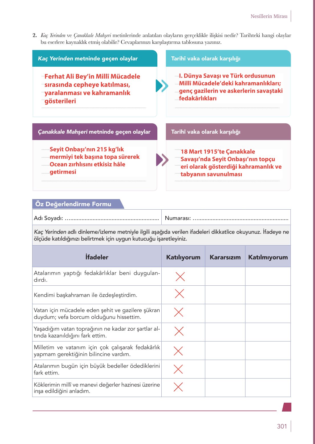10. Sınıf Meb Yayınları Türk Dili Ve Edebiyatı Ders Kitabı Sayfa 301 Cevapları 10. Sınıf Meb Yayınları Türk Dili Ve Edebiyatı Ders Kitabı Sayfa 301 Cevapları
